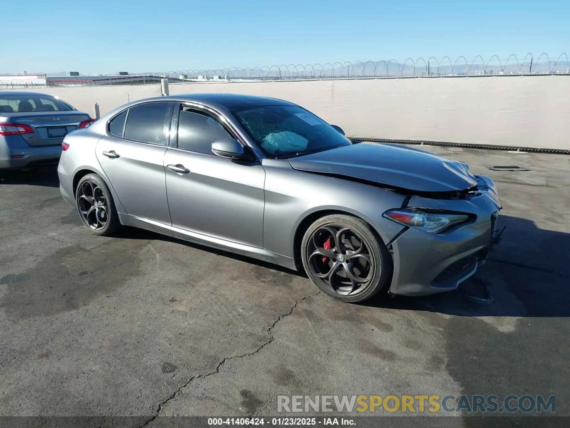 1 fotografías del automóvil dañado ZARFAMBN0K7601674 ALFA ROMEO GIULIA 2019