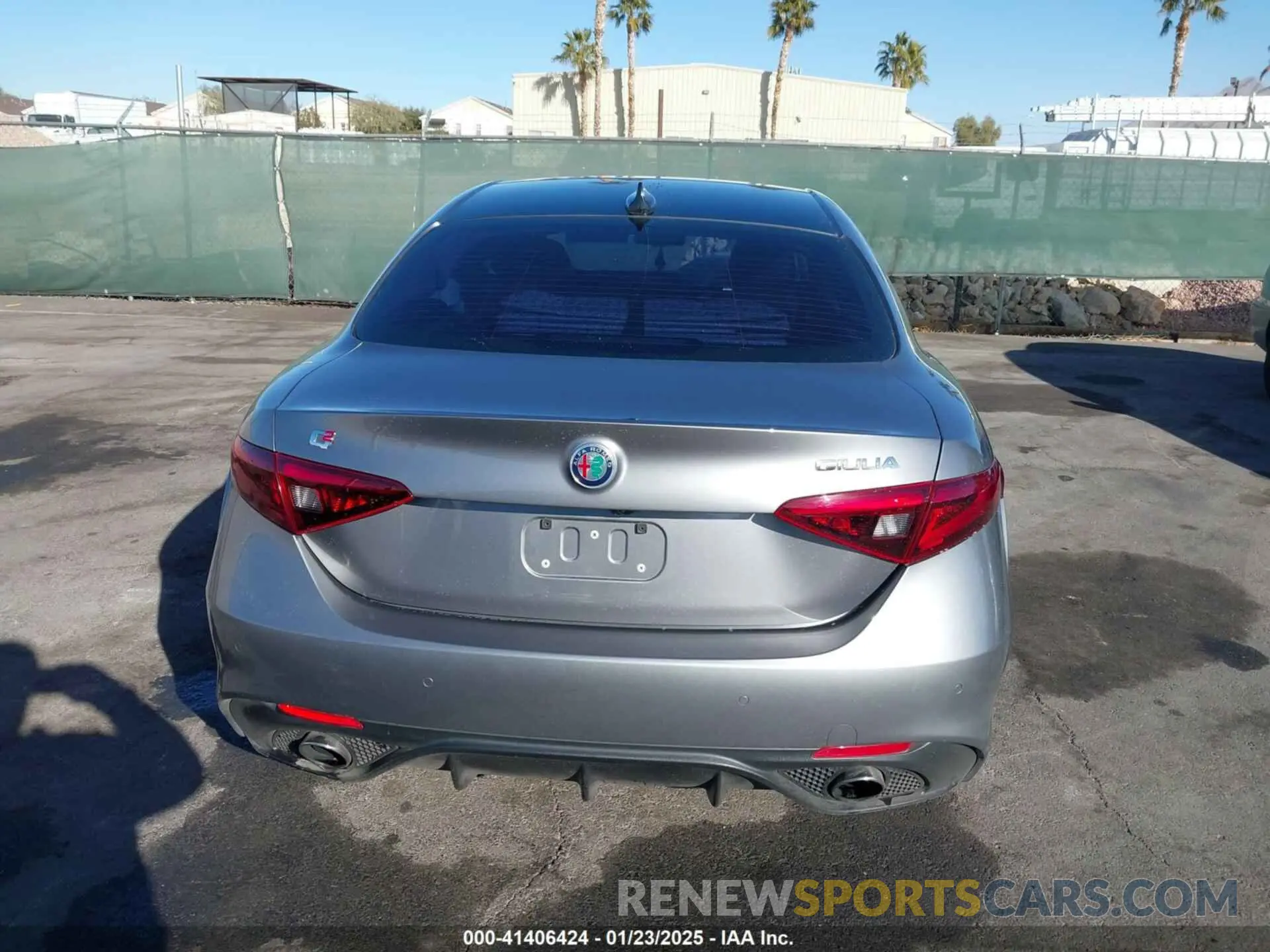 16 fotografías del automóvil dañado ZARFAMBN0K7601674 ALFA ROMEO GIULIA 2019