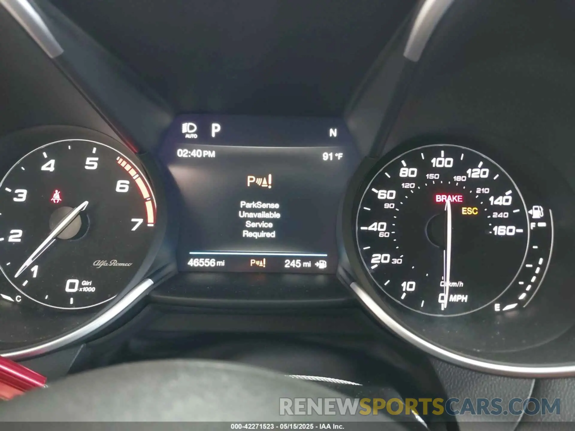 7 fotografías del automóvil dañado ZARFAMBN1K7599269 ALFA ROMEO GIULIA 2019