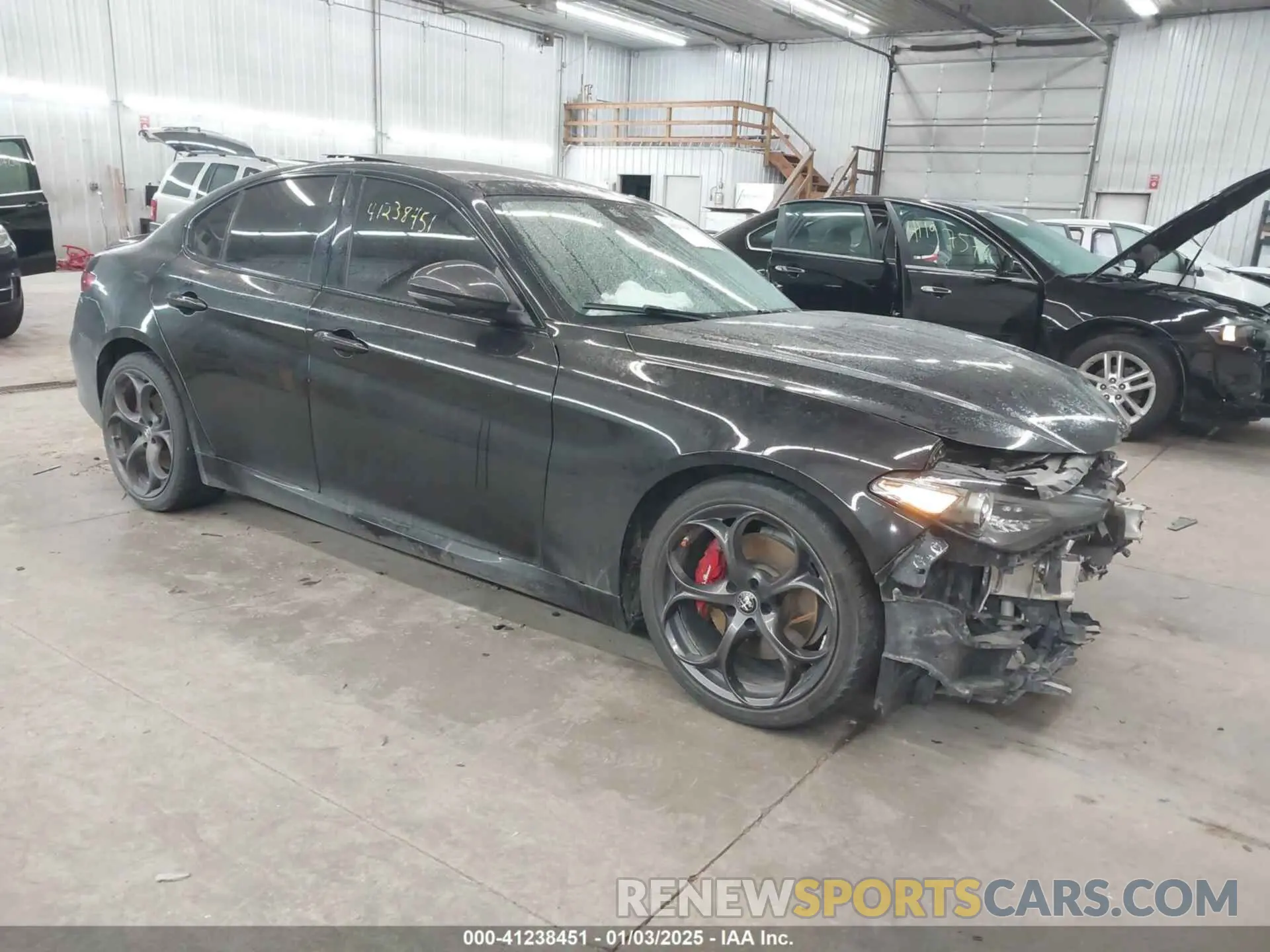 1 fotografías del automóvil dañado ZARFAMBN3K7608778 ALFA ROMEO GIULIA 2019