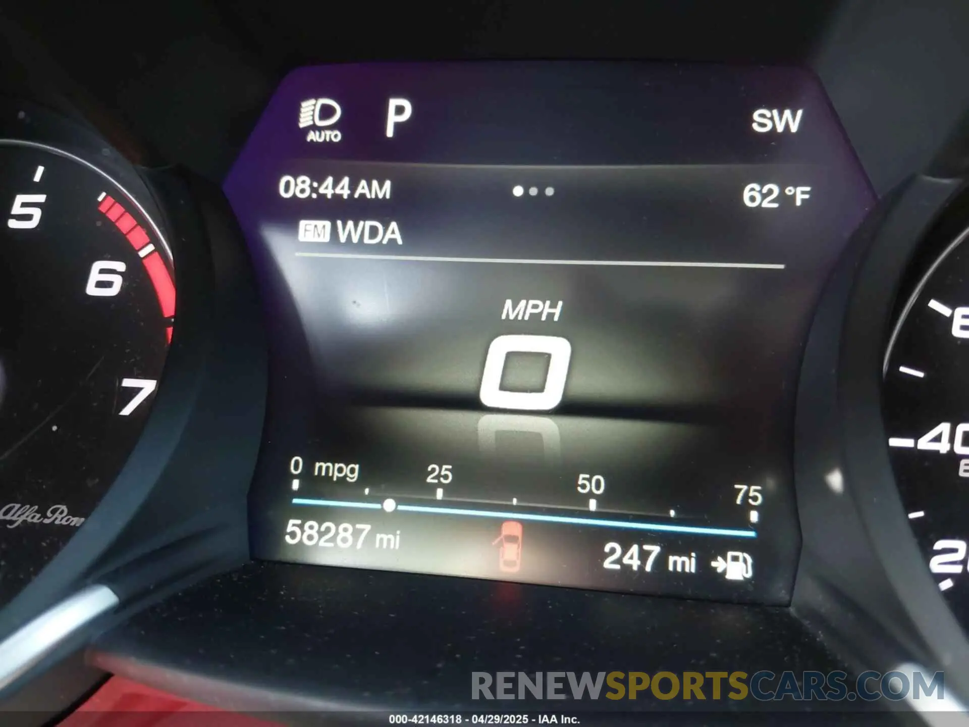 16 fotografías del automóvil dañado ZARFAMBN4K7598164 ALFA ROMEO GIULIA 2019