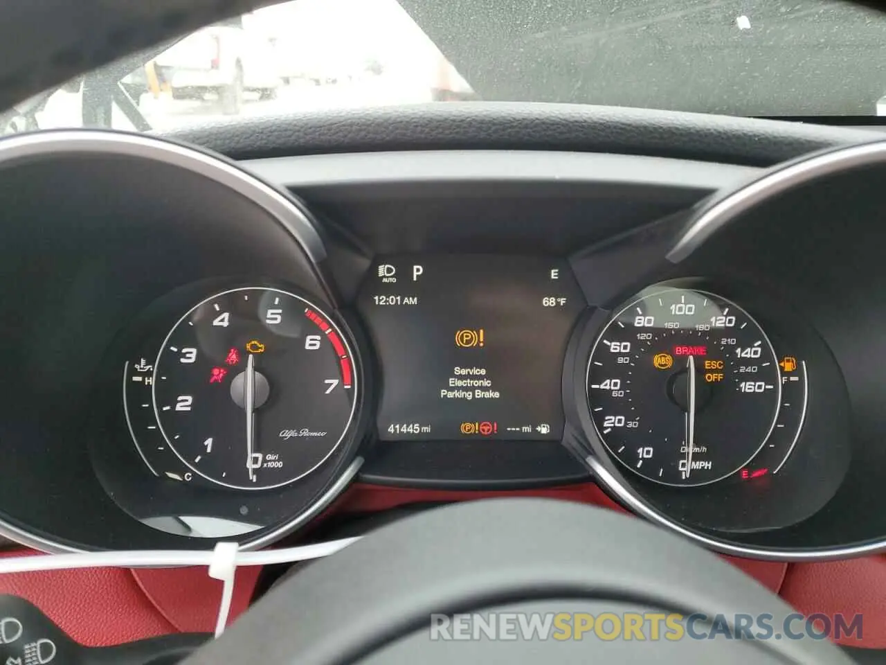 9 fotografías del automóvil dañado ZARFAMBN6K7601419 ALFA ROMEO GIULIA 2019