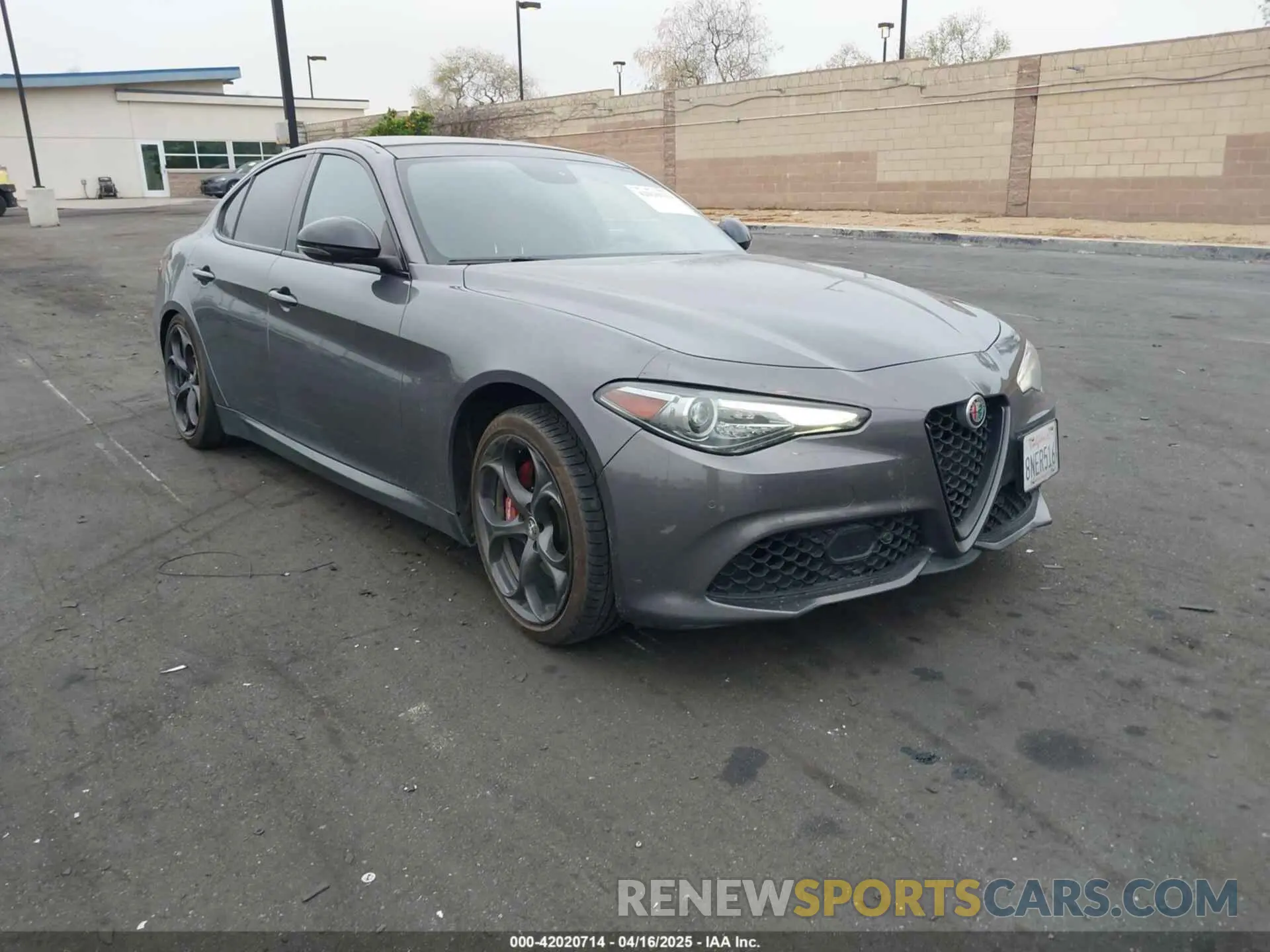 1 fotografías del automóvil dañado ZARFAMBN6K7607298 ALFA ROMEO GIULIA 2019