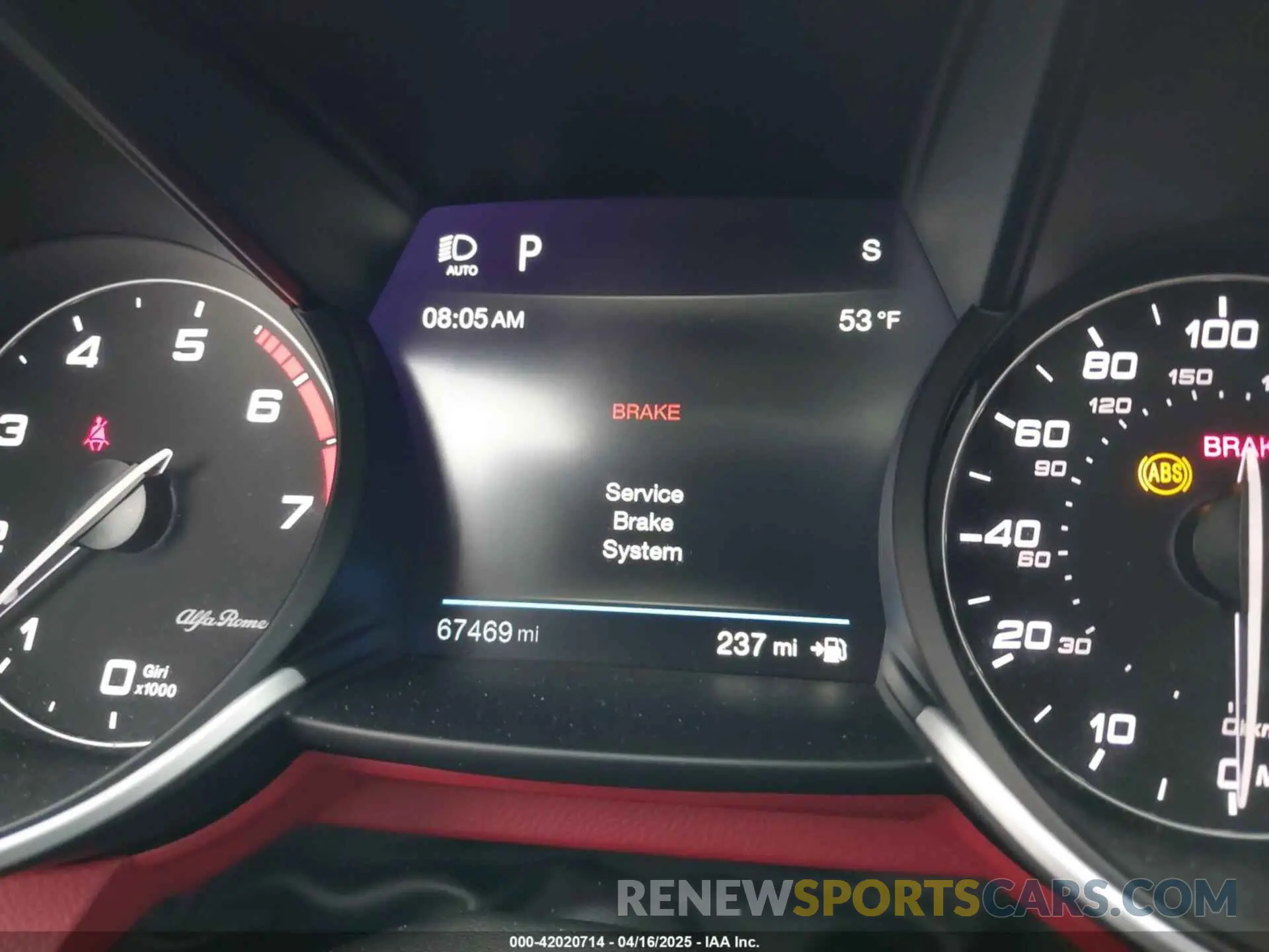 7 fotografías del automóvil dañado ZARFAMBN6K7607298 ALFA ROMEO GIULIA 2019