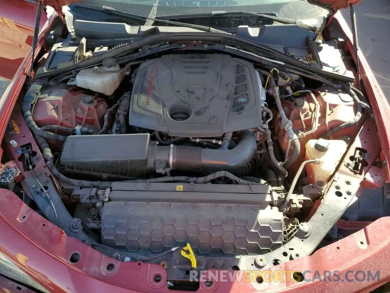 11 fotografías del automóvil dañado ZARFAMBN9K7612074 ALFA ROMEO GIULIA 2019