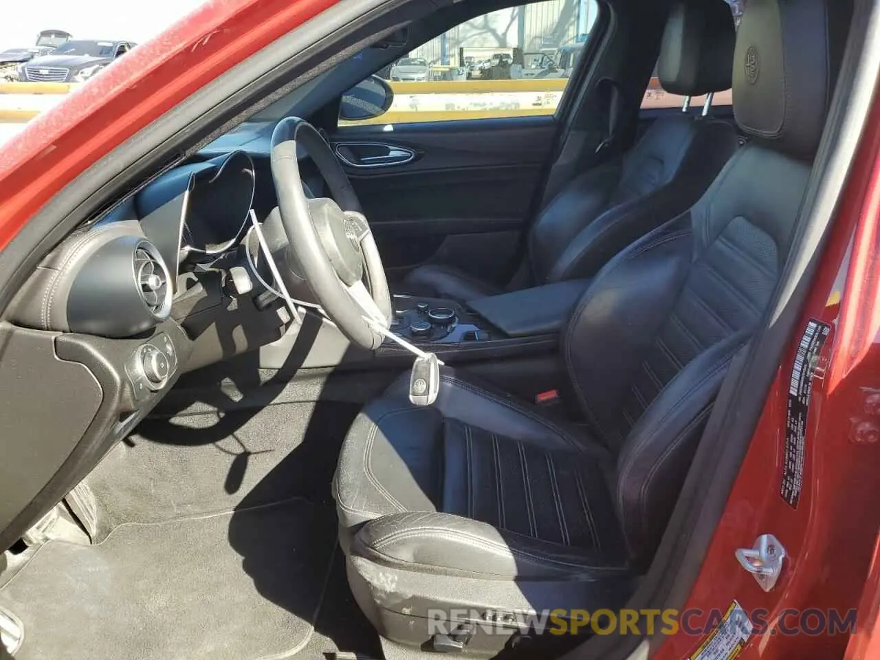 7 fotografías del automóvil dañado ZARFAMBN9K7612074 ALFA ROMEO GIULIA 2019