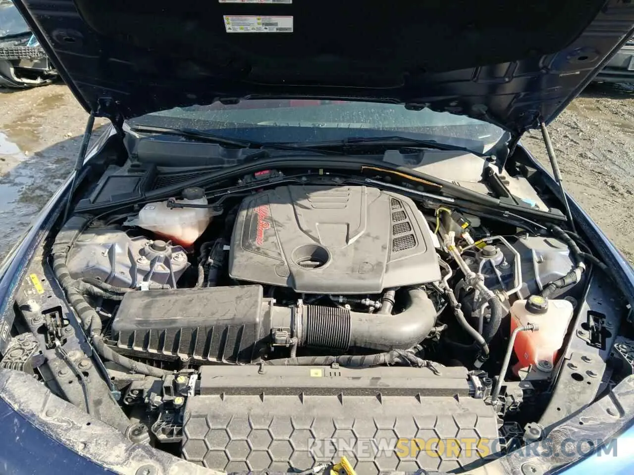 11 fotografías del automóvil dañado ZARFAMBNXK7600855 ALFA ROMEO GIULIA 2019
