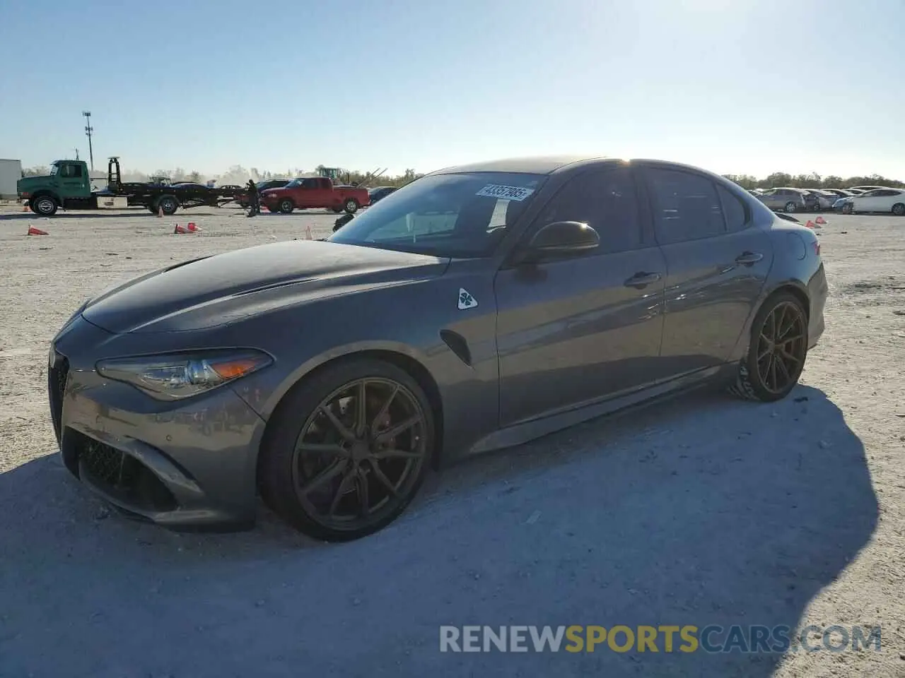 1 fotografías del automóvil dañado ZARFAMEV4K7601298 ALFA ROMEO GIULIA 2019