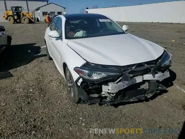 11 fotografías del automóvil dañado ZARFANAN1K7622797 ALFA ROMEO GIULIA 2019