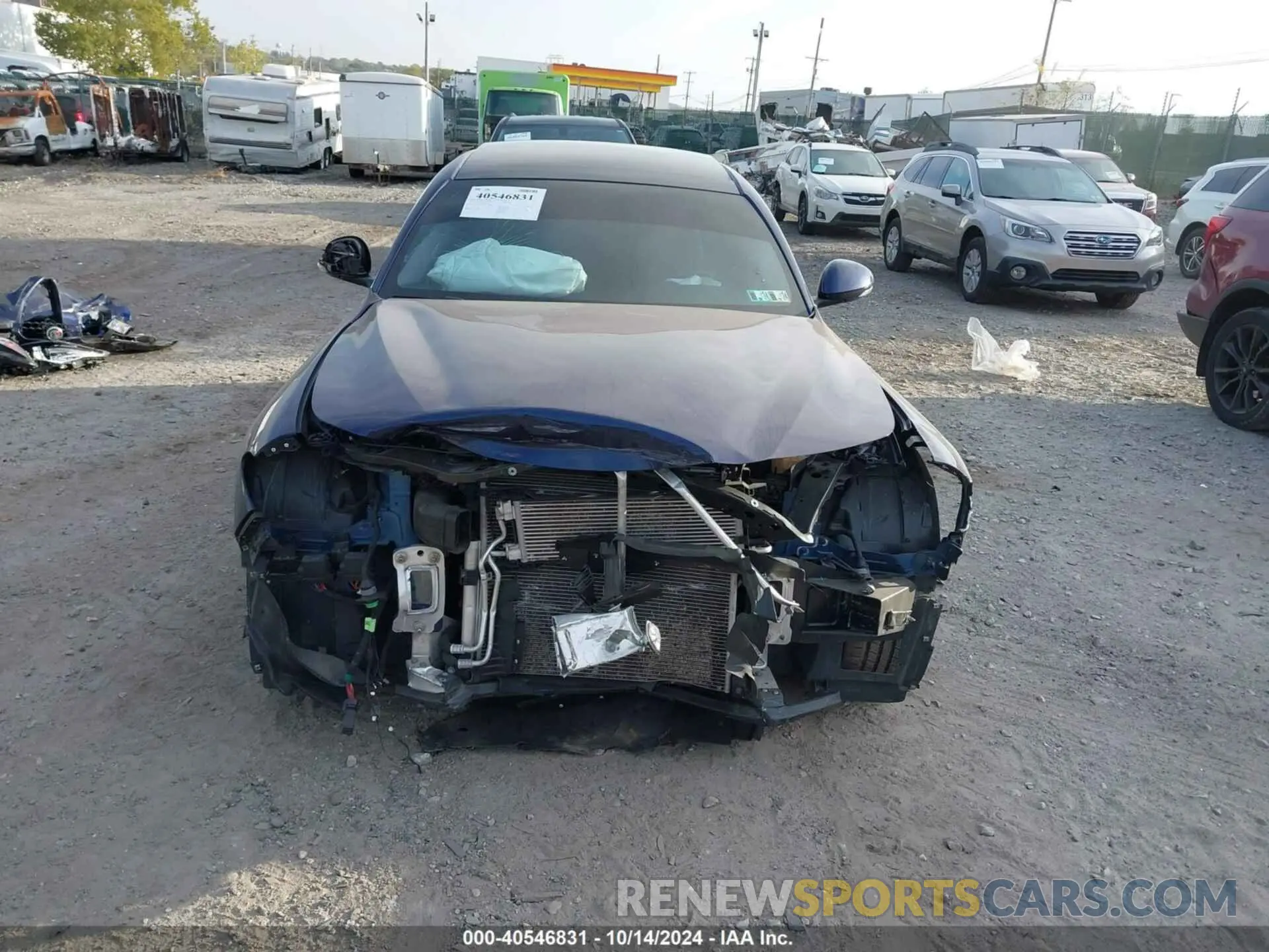 13 fotografías del automóvil dañado ZARFANAN2K7622663 ALFA ROMEO GIULIA 2019