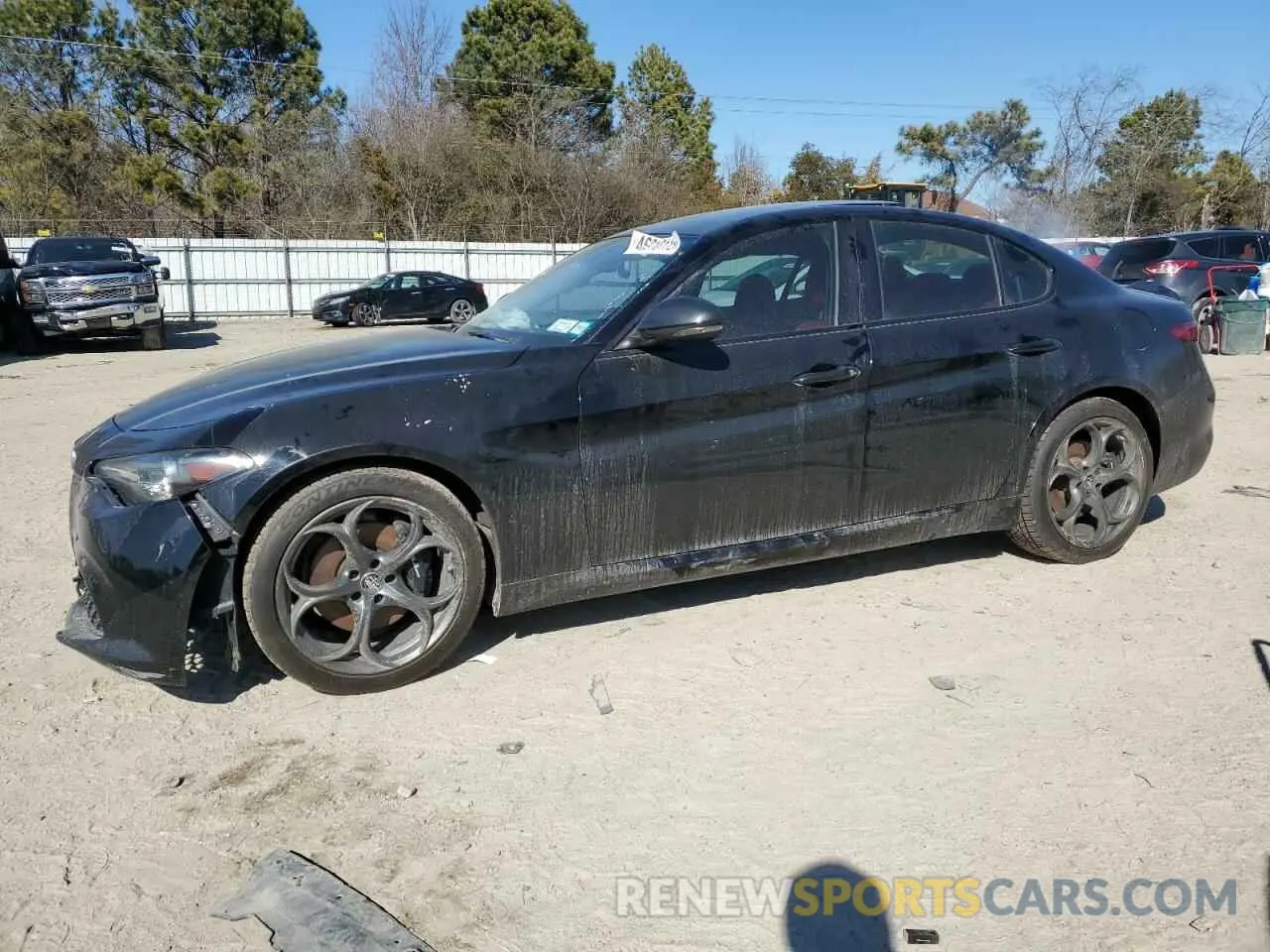 1 fotografías del automóvil dañado ZARFANBN3K7608916 ALFA ROMEO GIULIA 2019