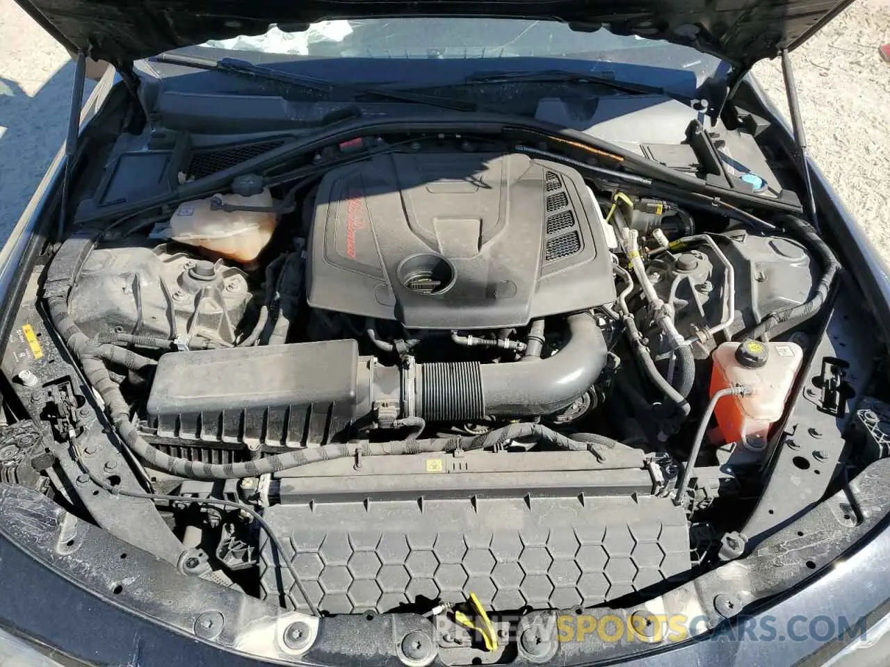 11 fotografías del automóvil dañado ZARFANBN3K7608916 ALFA ROMEO GIULIA 2019