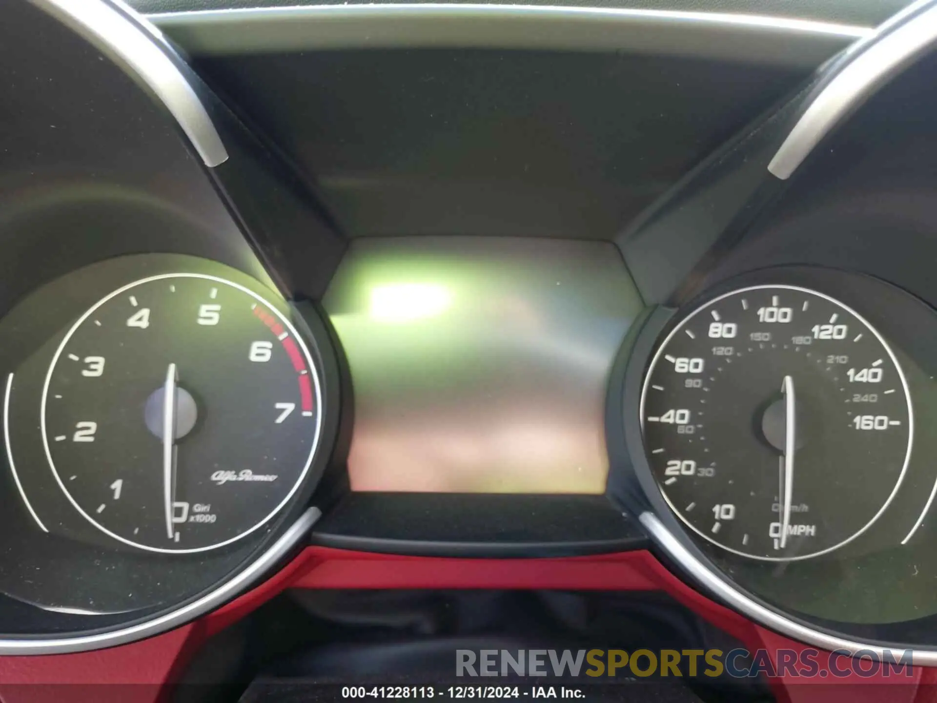 7 fotografías del automóvil dañado ZARFANBN9K7618754 ALFA ROMEO GIULIA 2019