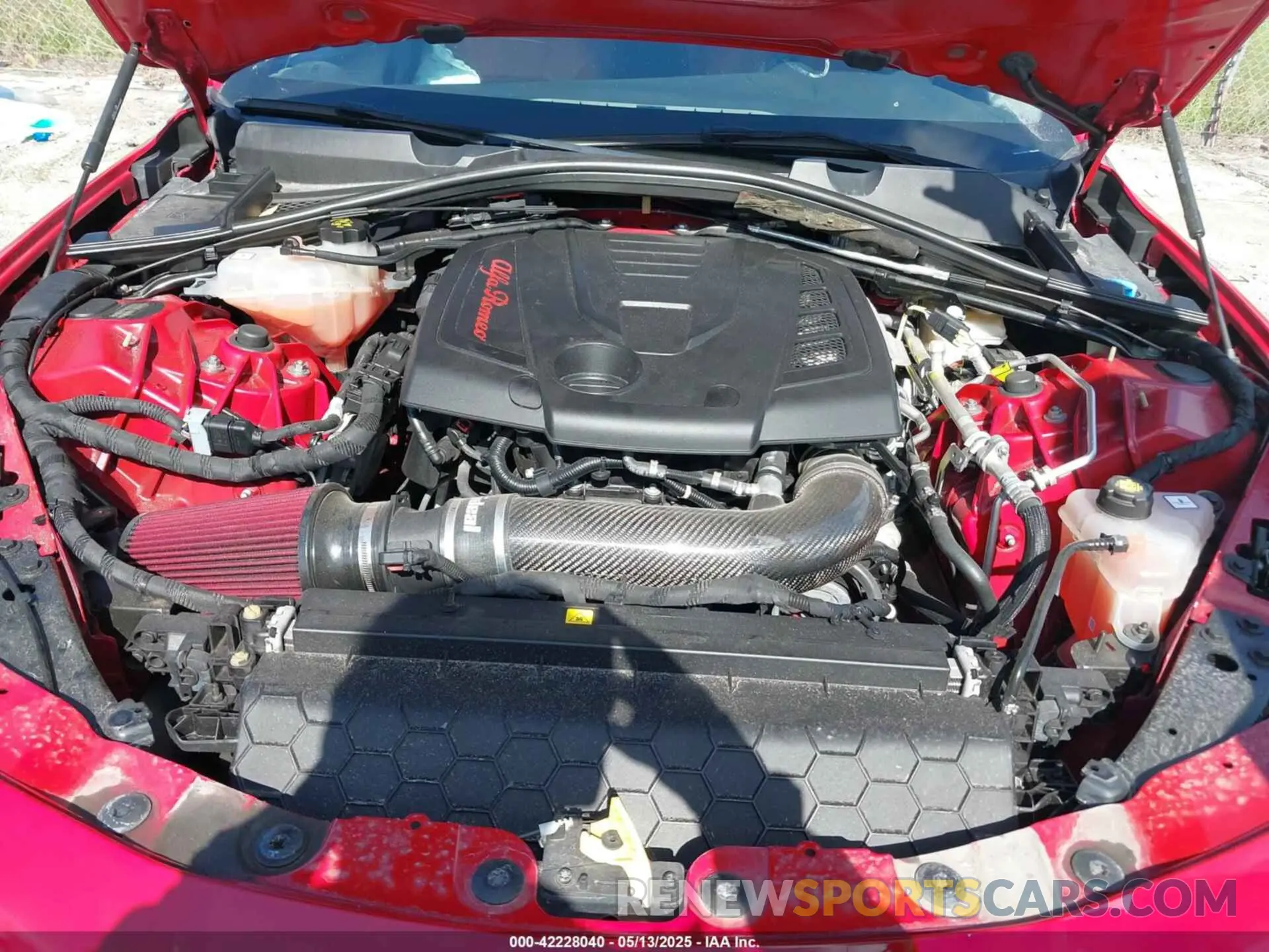 10 fotografías del automóvil dañado ZARFAMAN0L7631101 ALFA ROMEO GIULIA 2020
