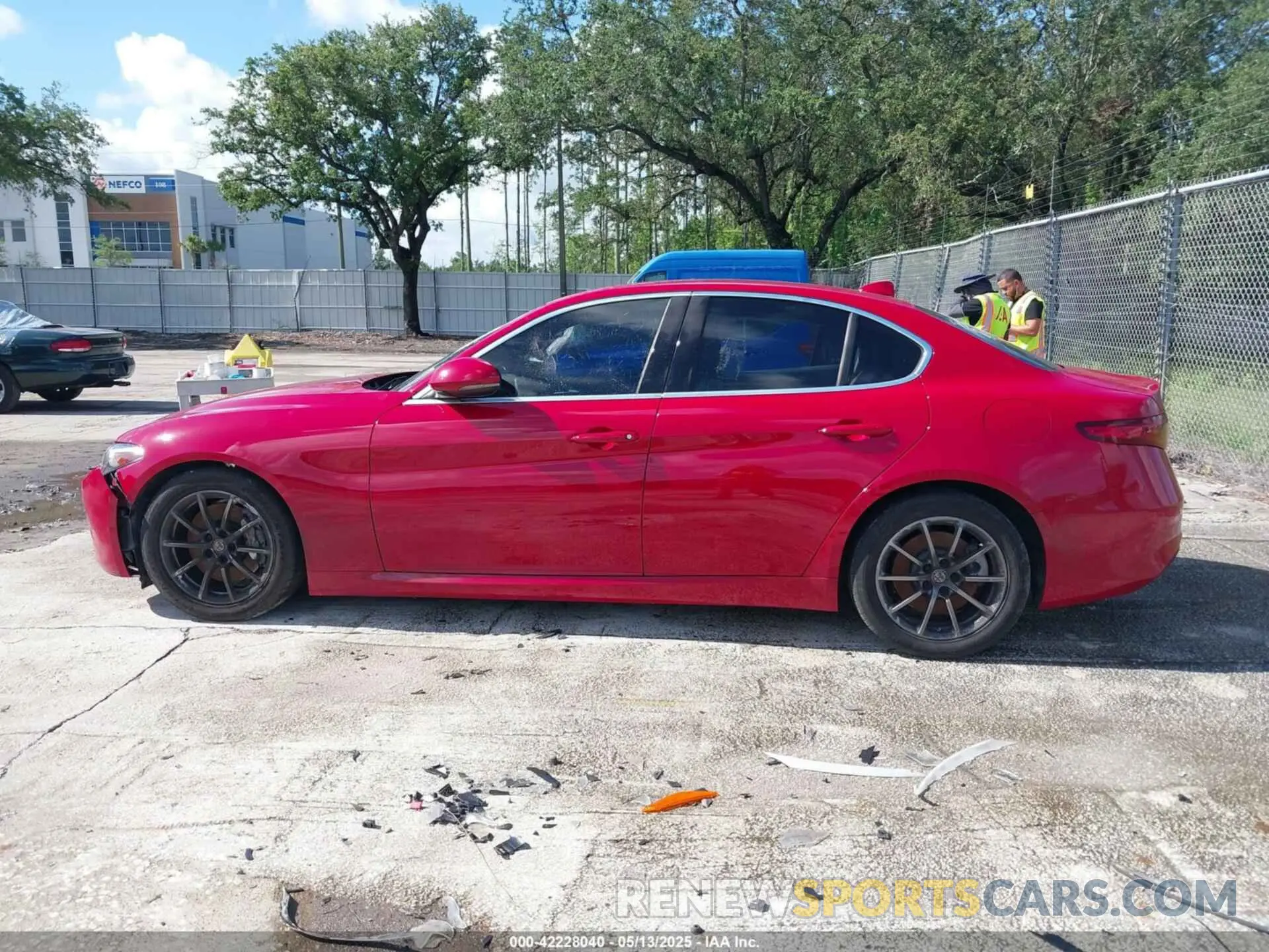13 fotografías del automóvil dañado ZARFAMAN0L7631101 ALFA ROMEO GIULIA 2020