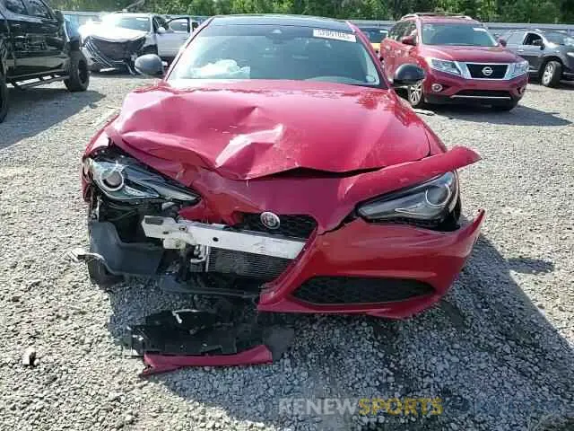 10 fotografías del automóvil dañado ZARFAMAN1L7625954 ALFA ROMEO GIULIA 2020