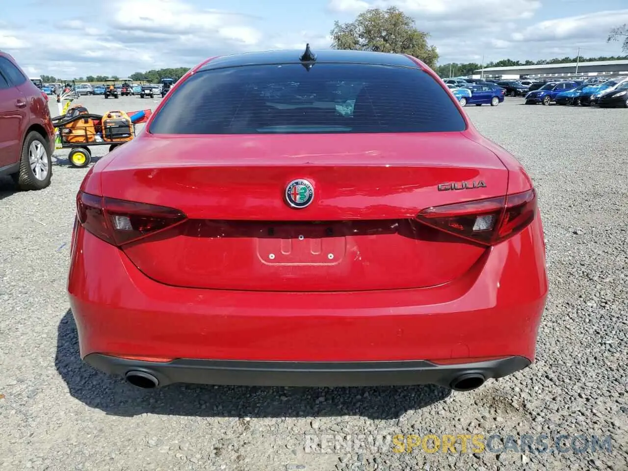 6 fotografías del automóvil dañado ZARFAMAN1L7625954 ALFA ROMEO GIULIA 2020