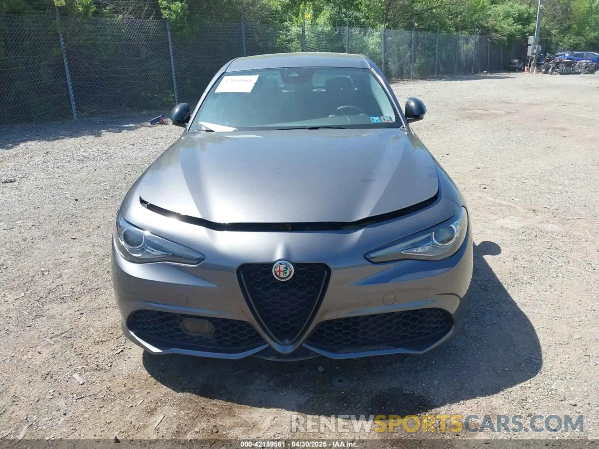 12 fotografías del automóvil dañado ZARFAMAN2L7624277 ALFA ROMEO GIULIA 2020