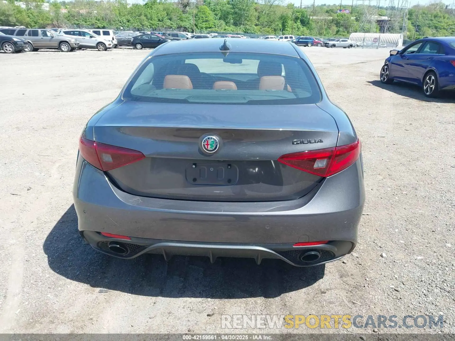16 fotografías del automóvil dañado ZARFAMAN2L7624277 ALFA ROMEO GIULIA 2020