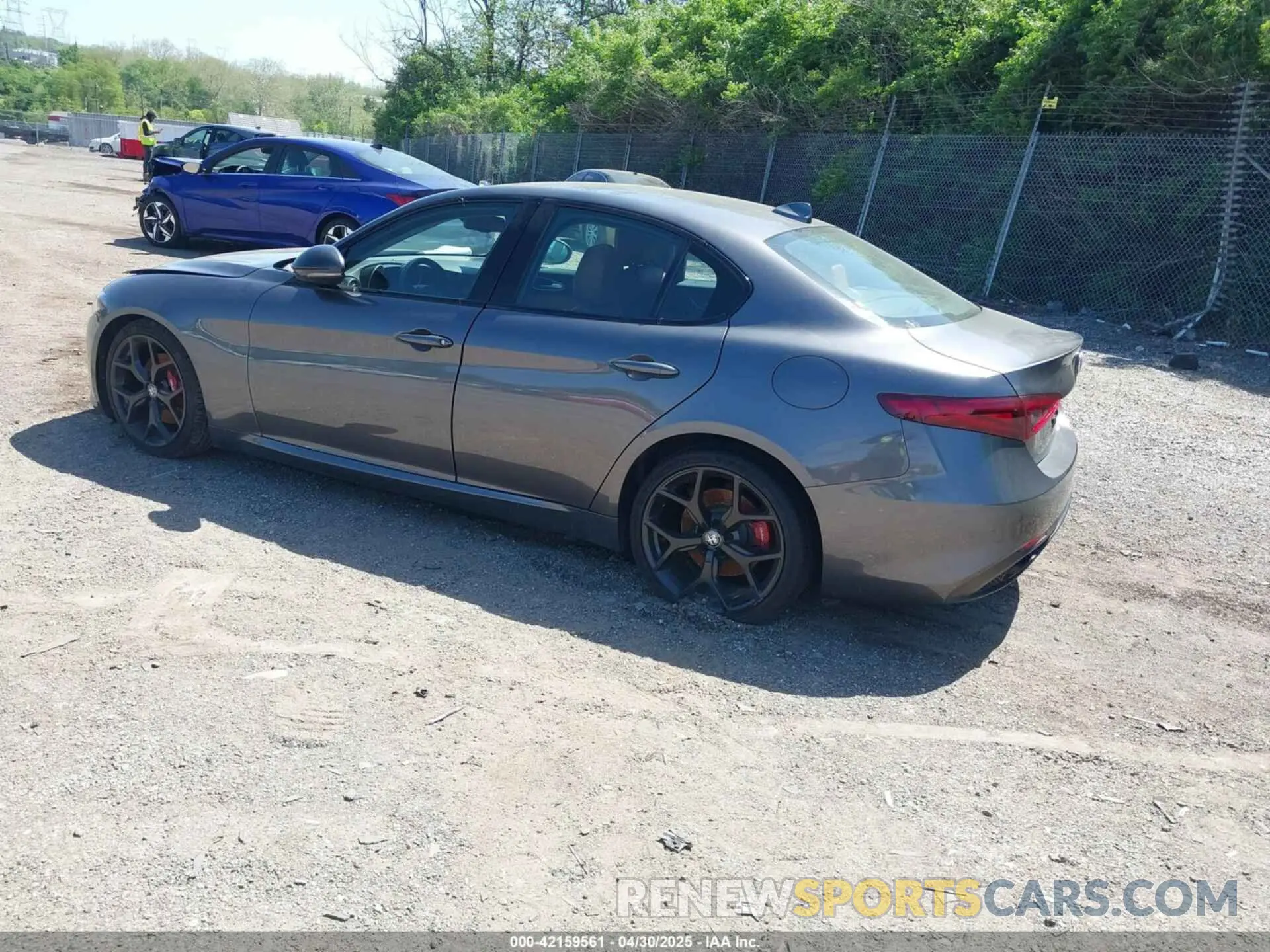 3 fotografías del automóvil dañado ZARFAMAN2L7624277 ALFA ROMEO GIULIA 2020