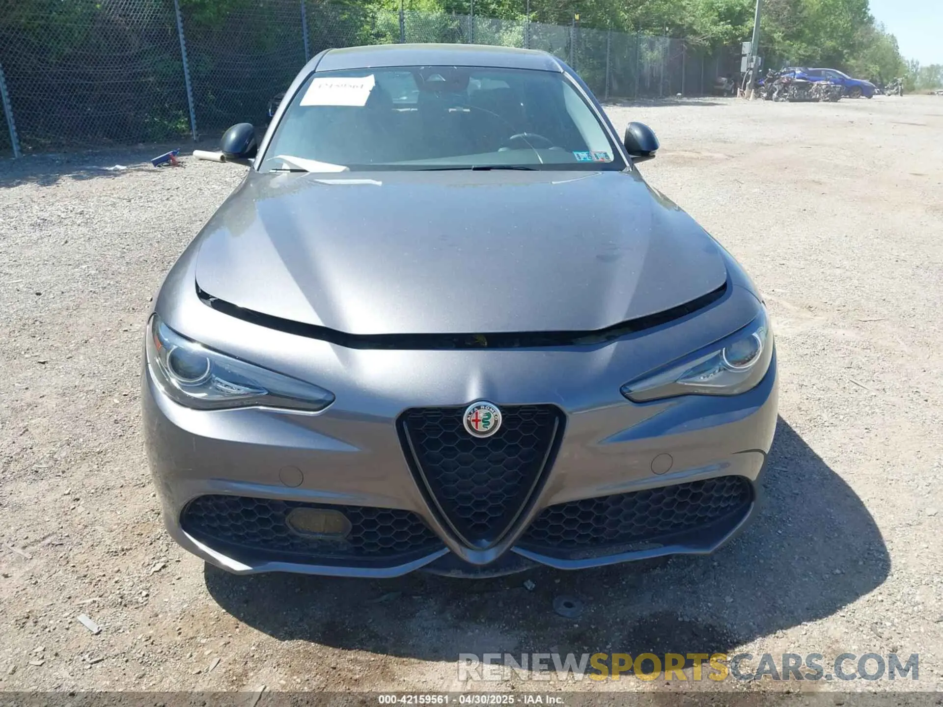 6 fotografías del automóvil dañado ZARFAMAN2L7624277 ALFA ROMEO GIULIA 2020