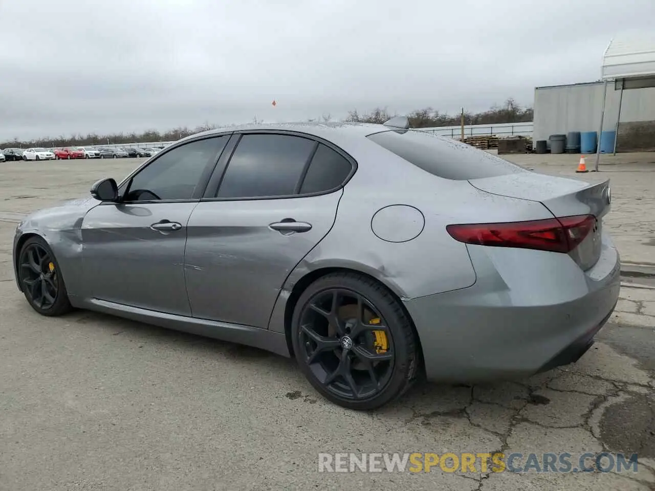 2 fotografías del automóvil dañado ZARFAMAN2L7625199 ALFA ROMEO GIULIA 2020