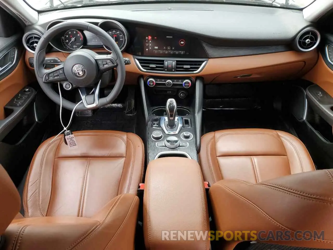 8 fotografías del automóvil dañado ZARFAMAN2L7625199 ALFA ROMEO GIULIA 2020
