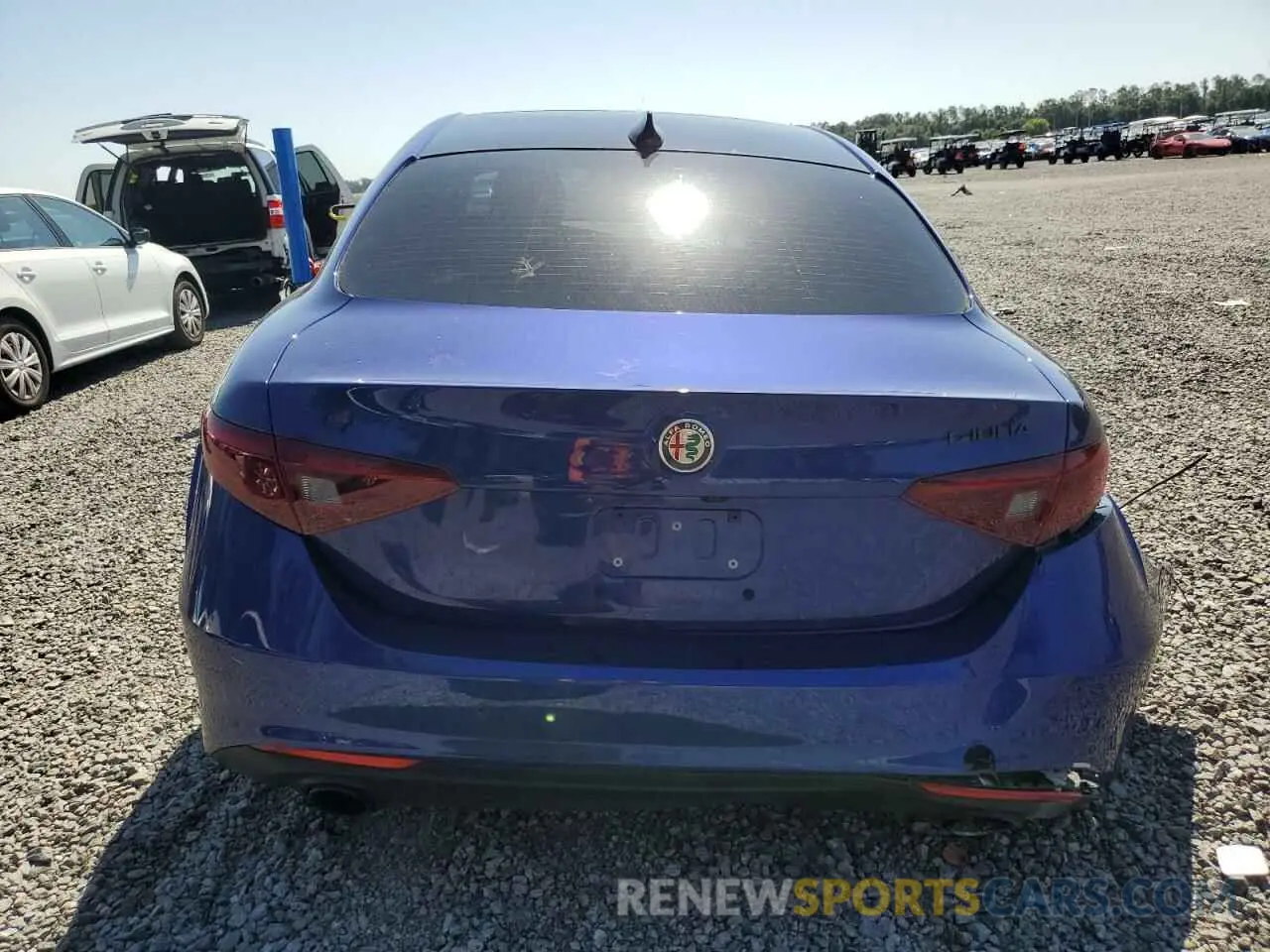 6 fotografías del automóvil dañado ZARFAMAN3L7635613 ALFA ROMEO GIULIA 2020
