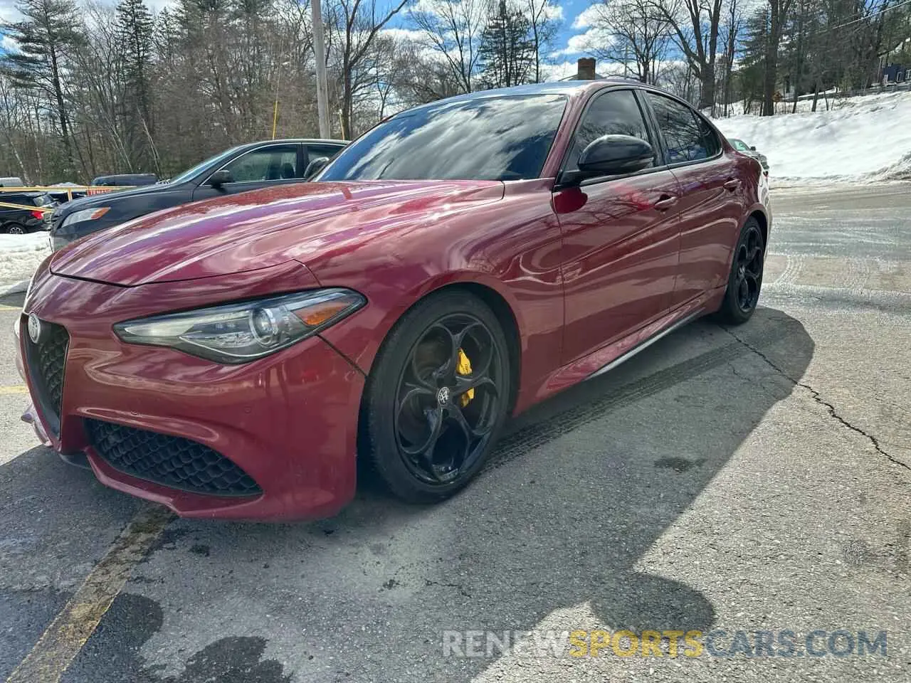 1 fotografías del automóvil dañado ZARFAMBN7L7626380 ALFA ROMEO GIULIA 2020