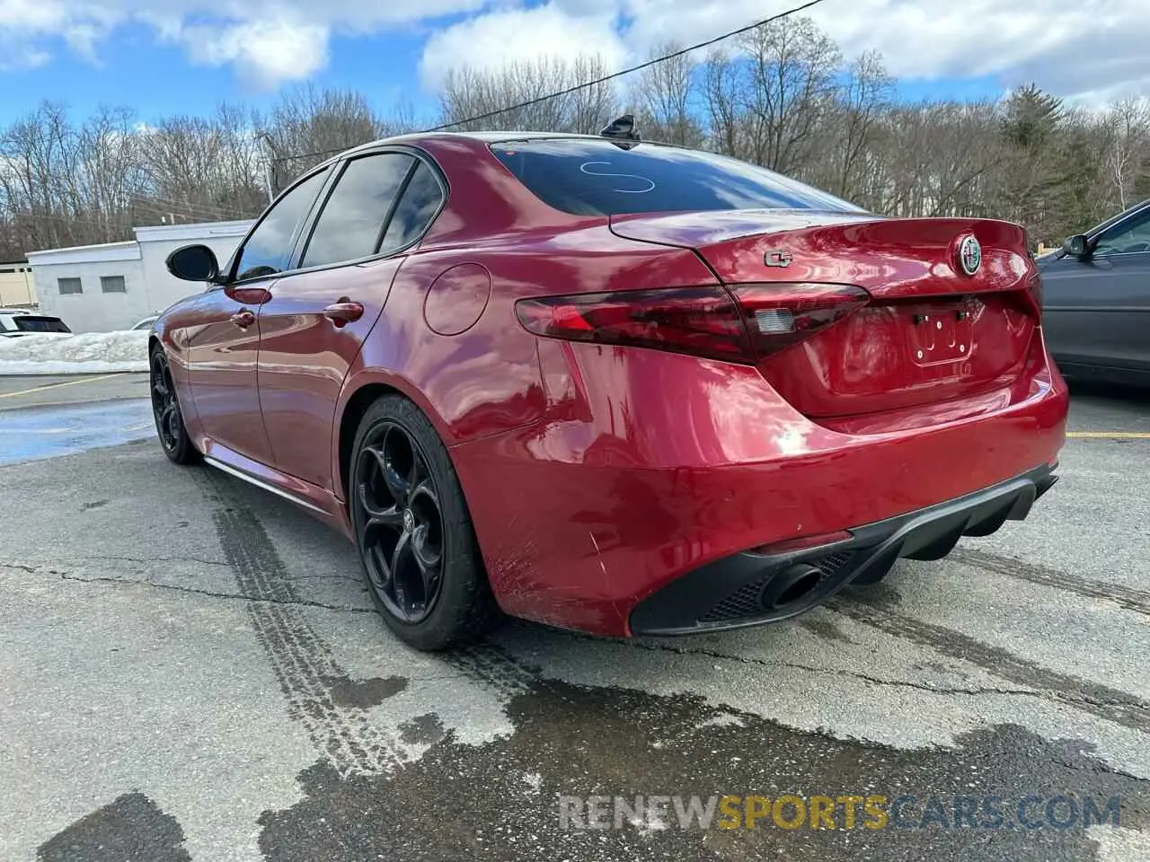 2 fotografías del automóvil dañado ZARFAMBN7L7626380 ALFA ROMEO GIULIA 2020