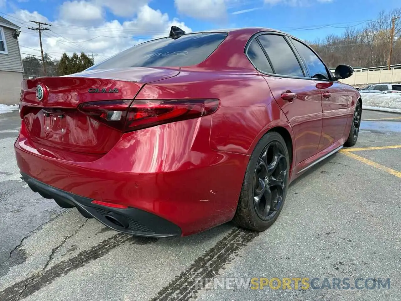 3 fotografías del automóvil dañado ZARFAMBN7L7626380 ALFA ROMEO GIULIA 2020