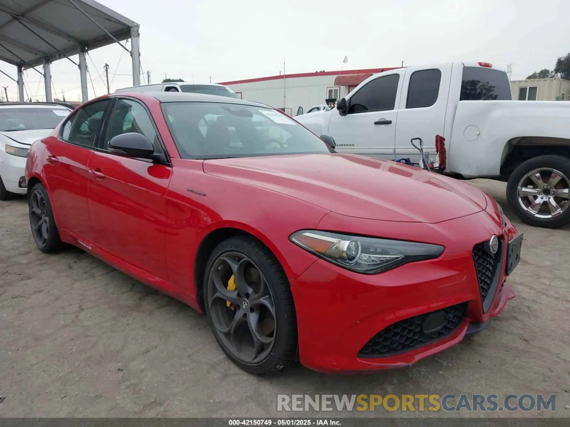 1 fotografías del automóvil dañado ZARFAMBN9L7638160 ALFA ROMEO GIULIA 2020