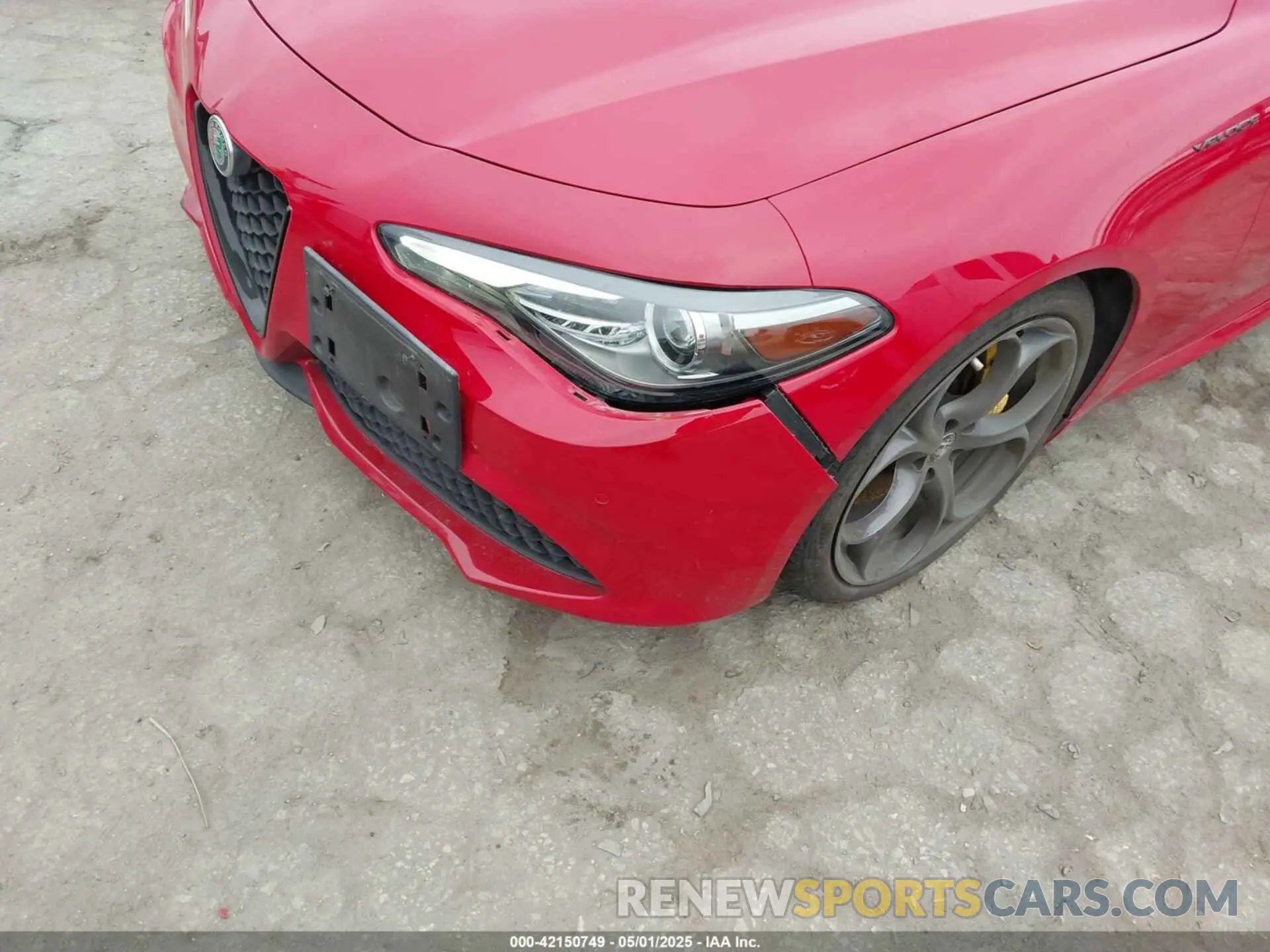 18 fotografías del automóvil dañado ZARFAMBN9L7638160 ALFA ROMEO GIULIA 2020