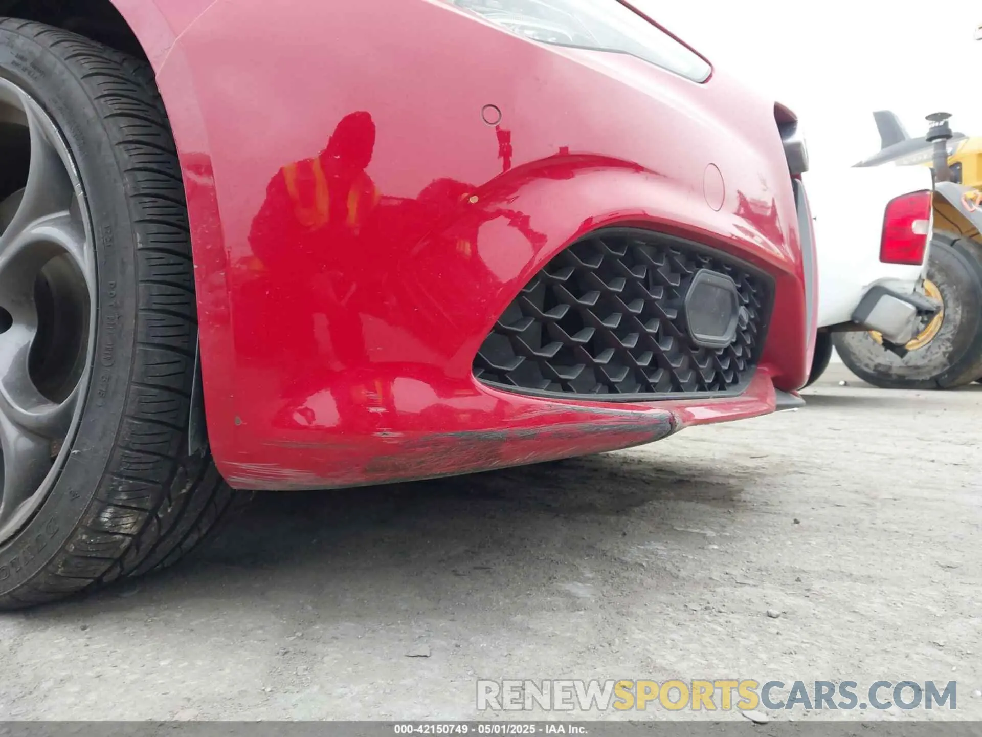 19 fotografías del automóvil dañado ZARFAMBN9L7638160 ALFA ROMEO GIULIA 2020