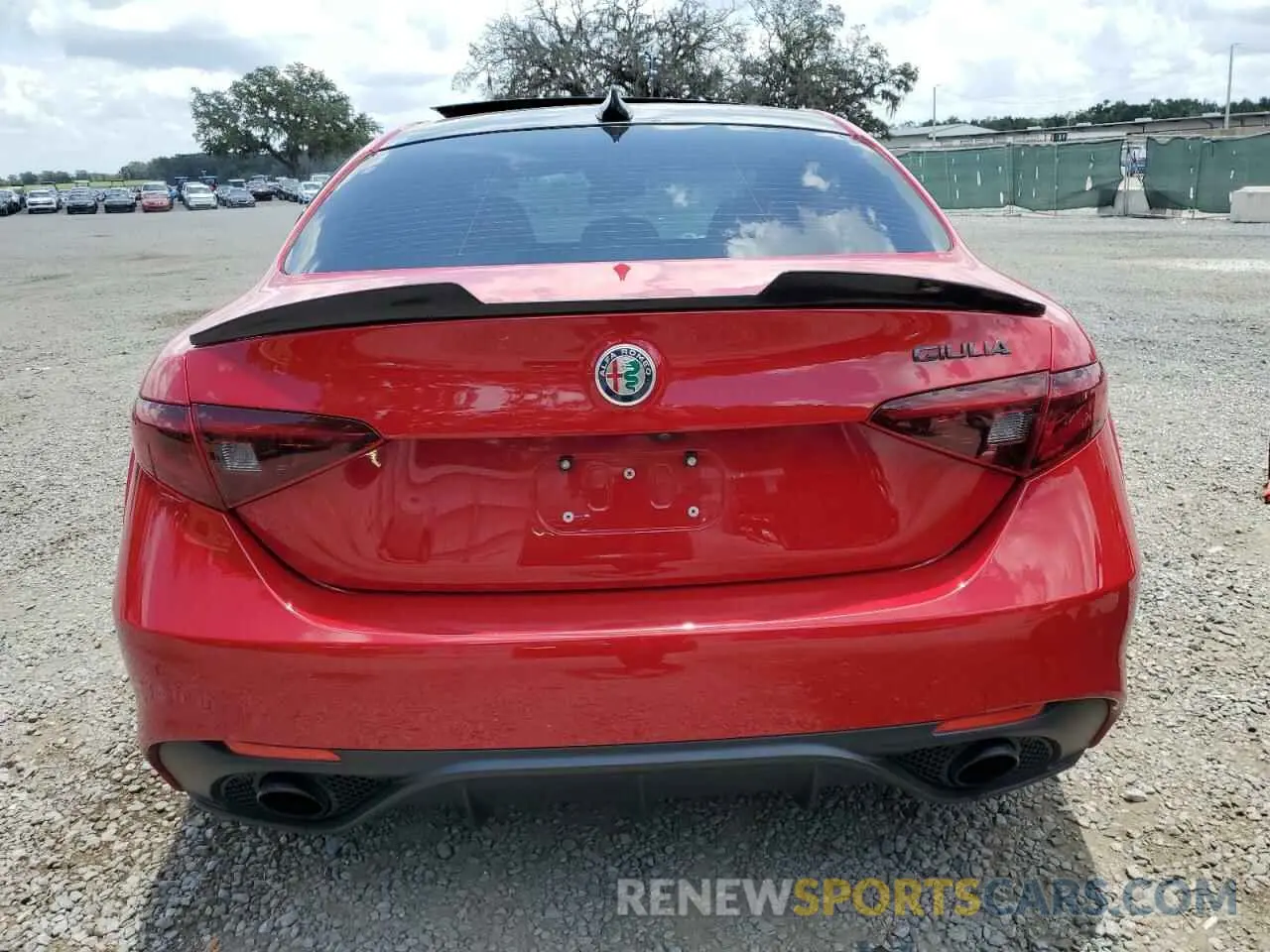 6 fotografías del automóvil dañado ZARFAMBN9L7638983 ALFA ROMEO GIULIA 2020