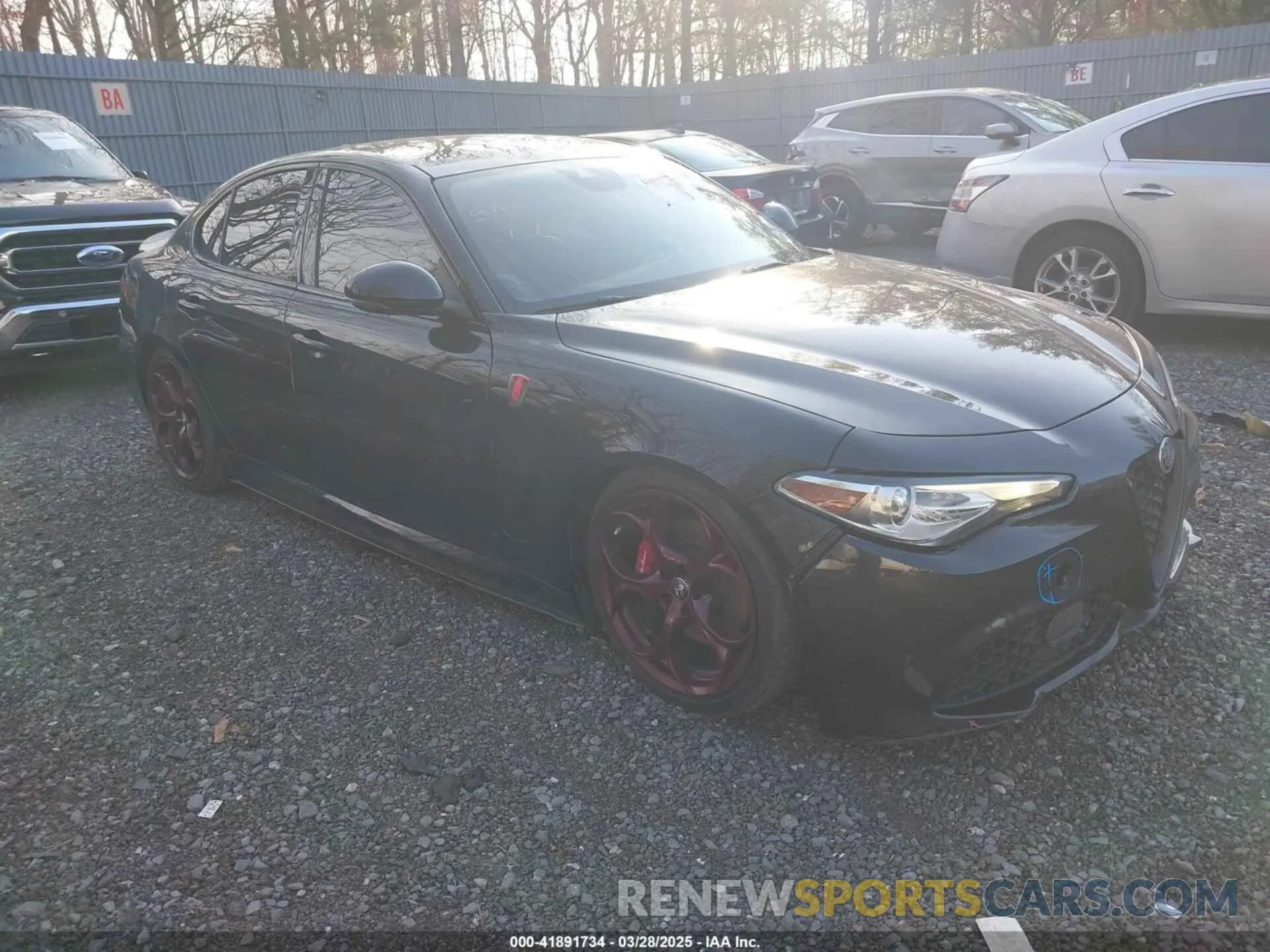1 fotografías del automóvil dañado ZARFANAN6L7629665 ALFA ROMEO GIULIA 2020
