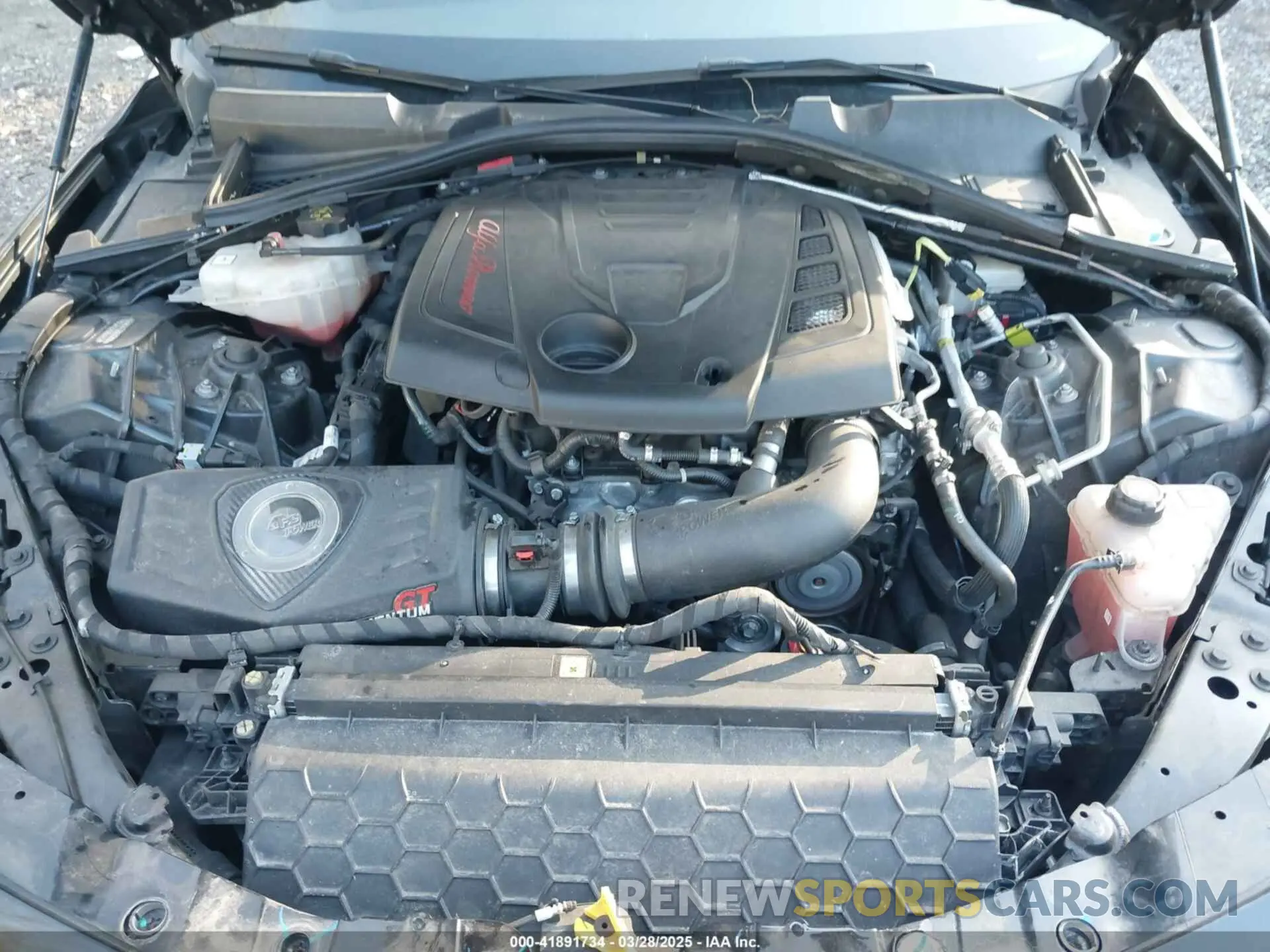 10 fotografías del automóvil dañado ZARFANAN6L7629665 ALFA ROMEO GIULIA 2020