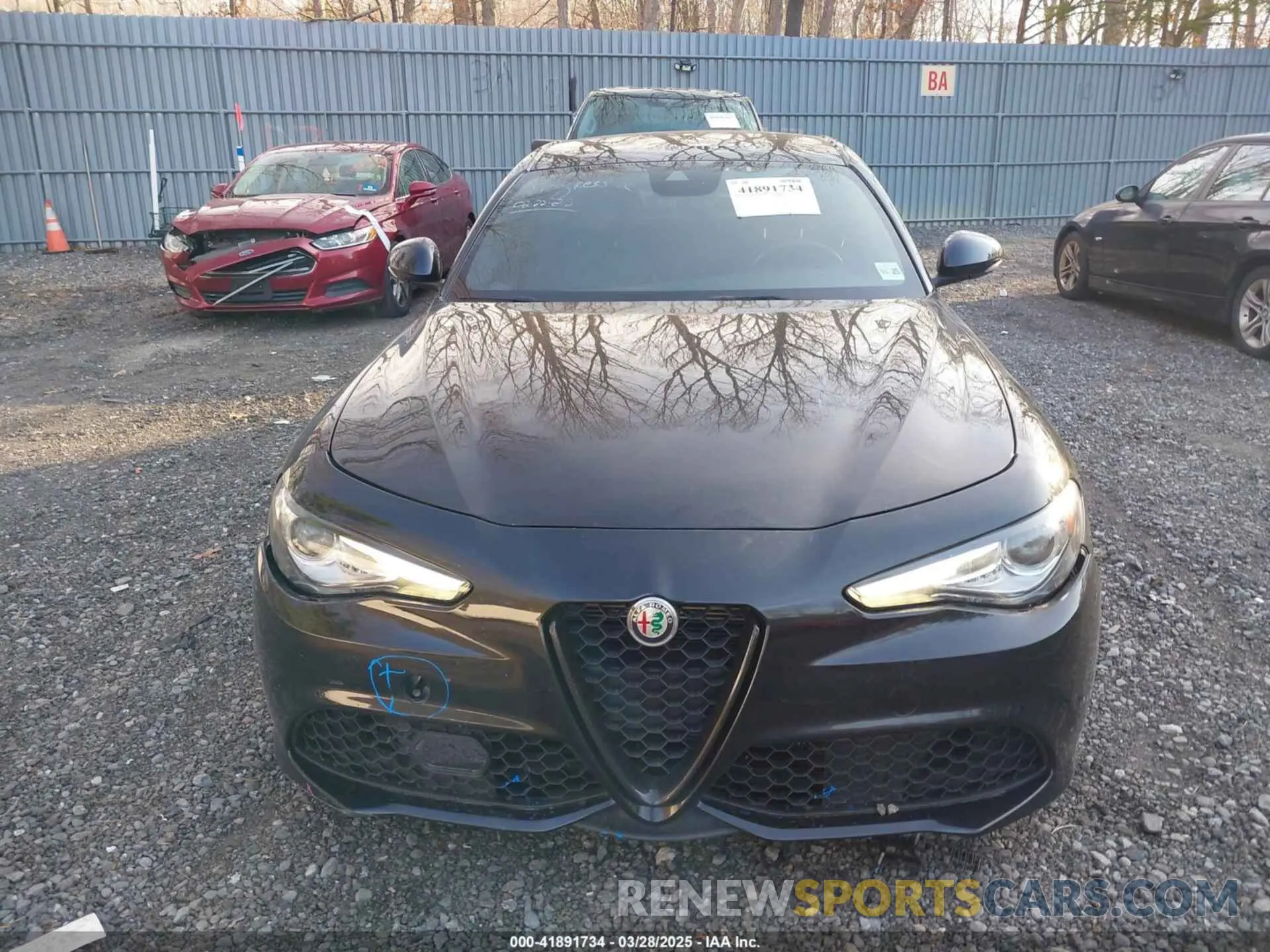 12 fotografías del automóvil dañado ZARFANAN6L7629665 ALFA ROMEO GIULIA 2020