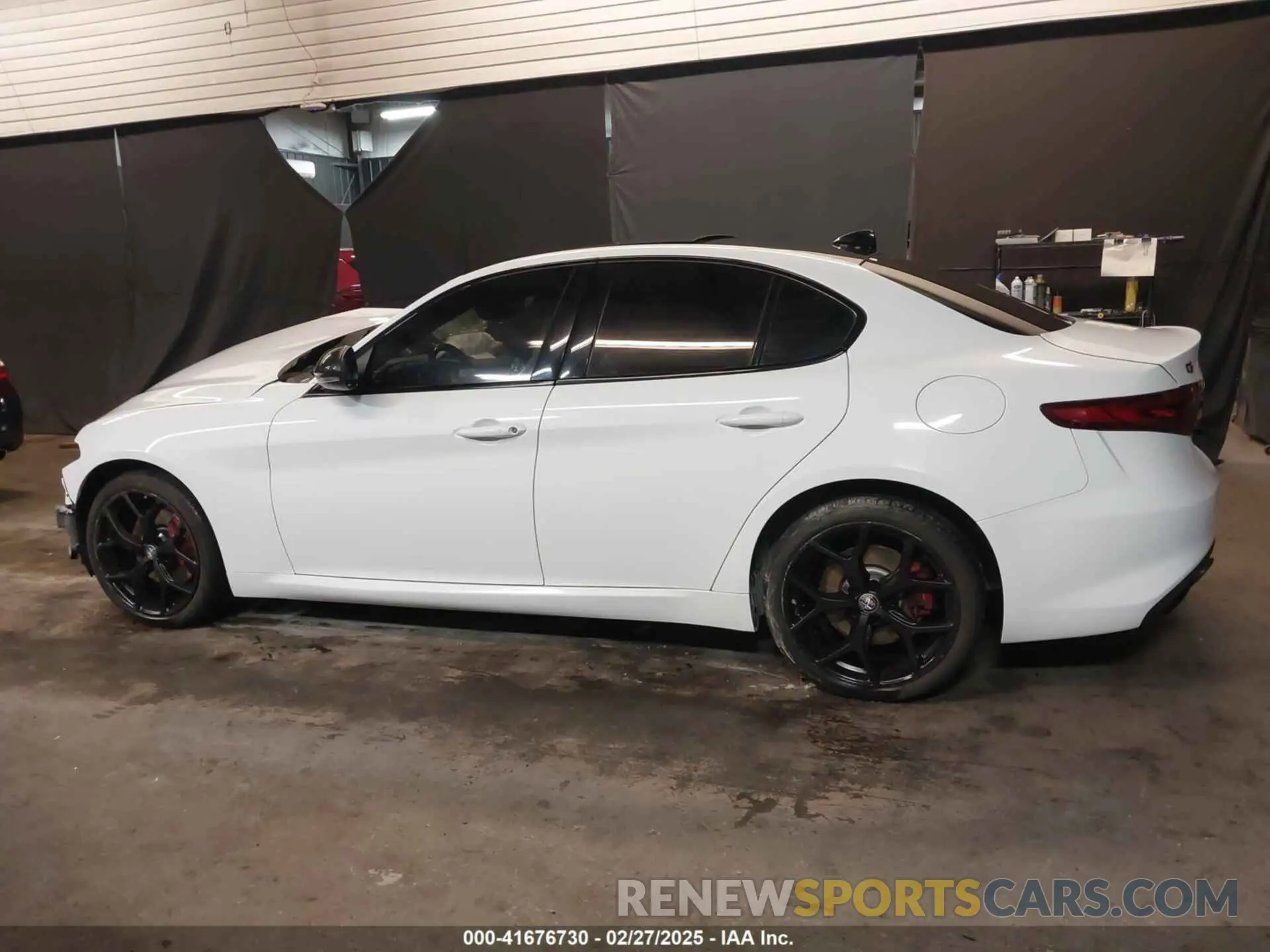 14 fotografías del automóvil dañado ZARFANAN9L7630017 ALFA ROMEO GIULIA 2020