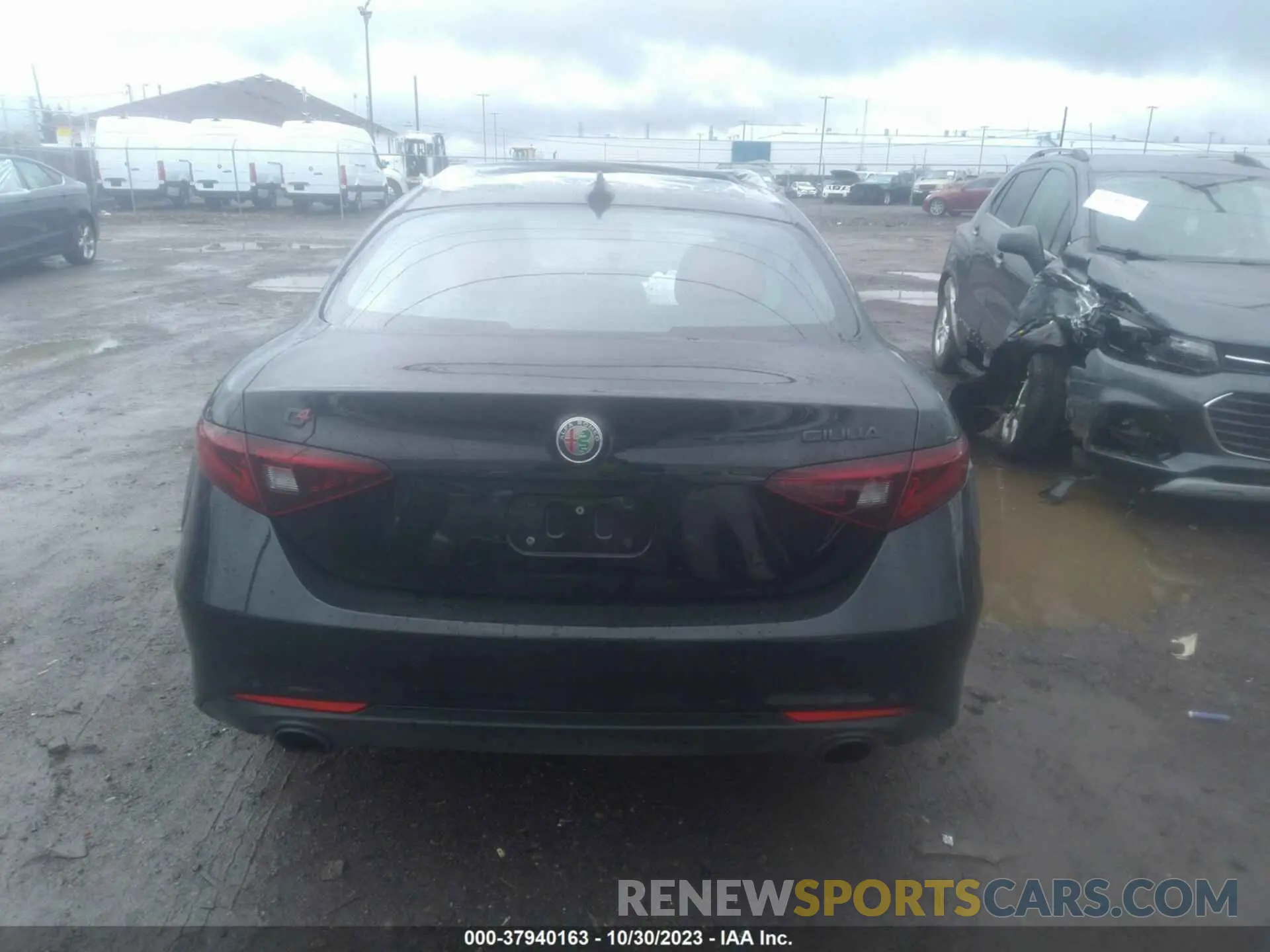 16 fotografías del automóvil dañado ZARFANBN2L7629757 ALFA ROMEO GIULIA 2020
