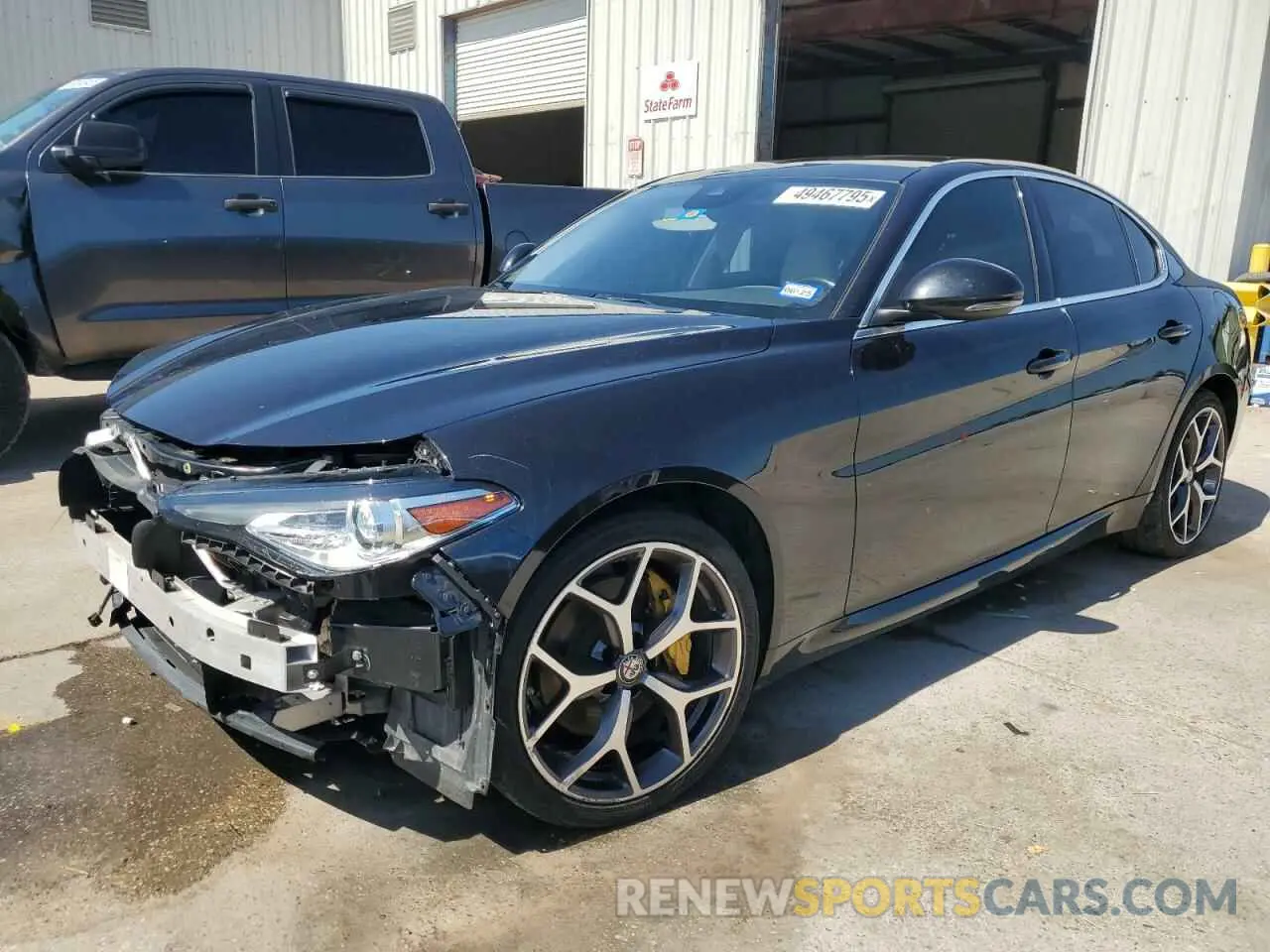 1 fotografías del automóvil dañado ZARFANBN3L7625541 ALFA ROMEO GIULIA 2020