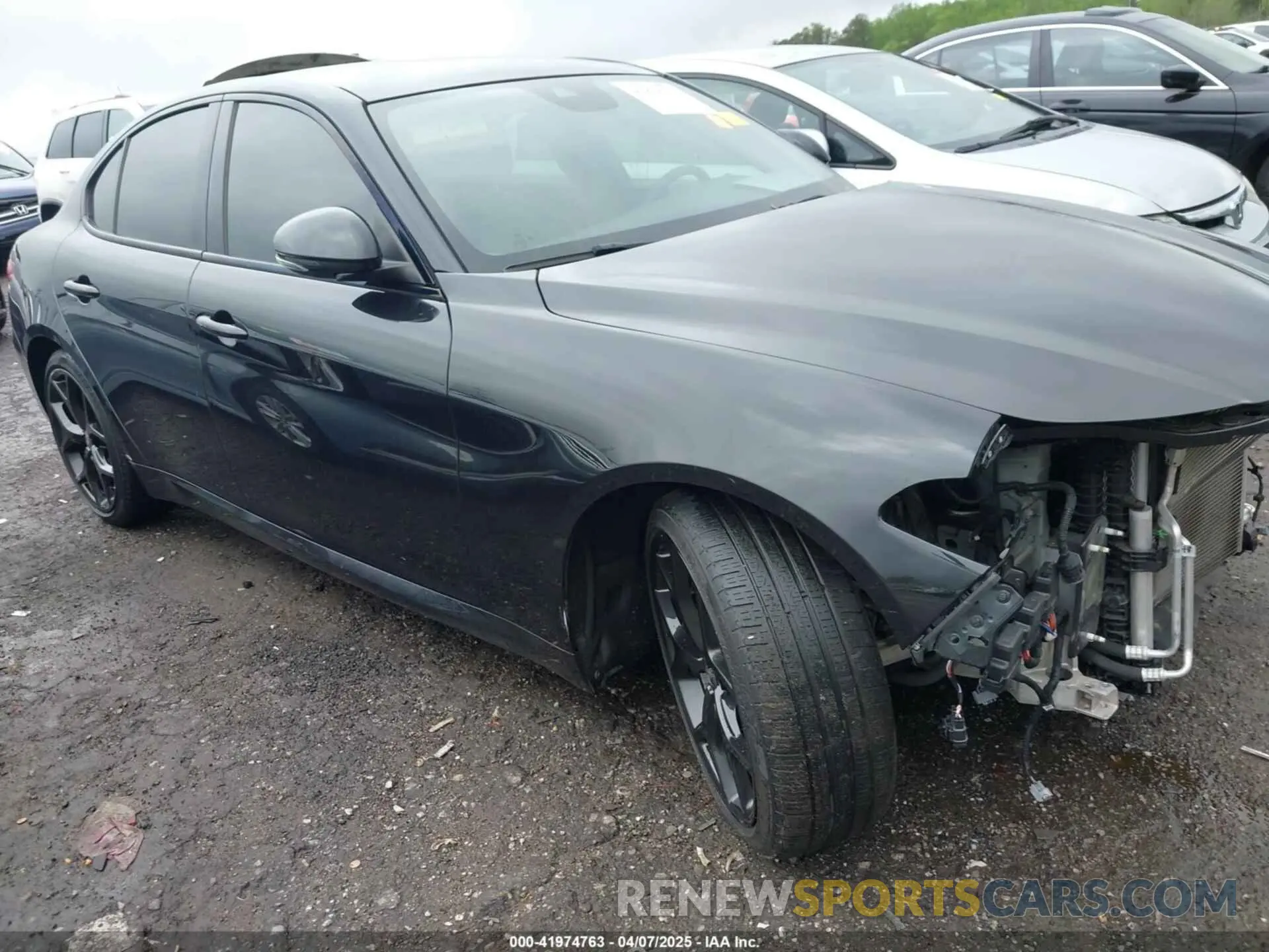 1 fotografías del automóvil dañado ZARFAMBN0M7639439 ALFA ROMEO GIULIA 2021