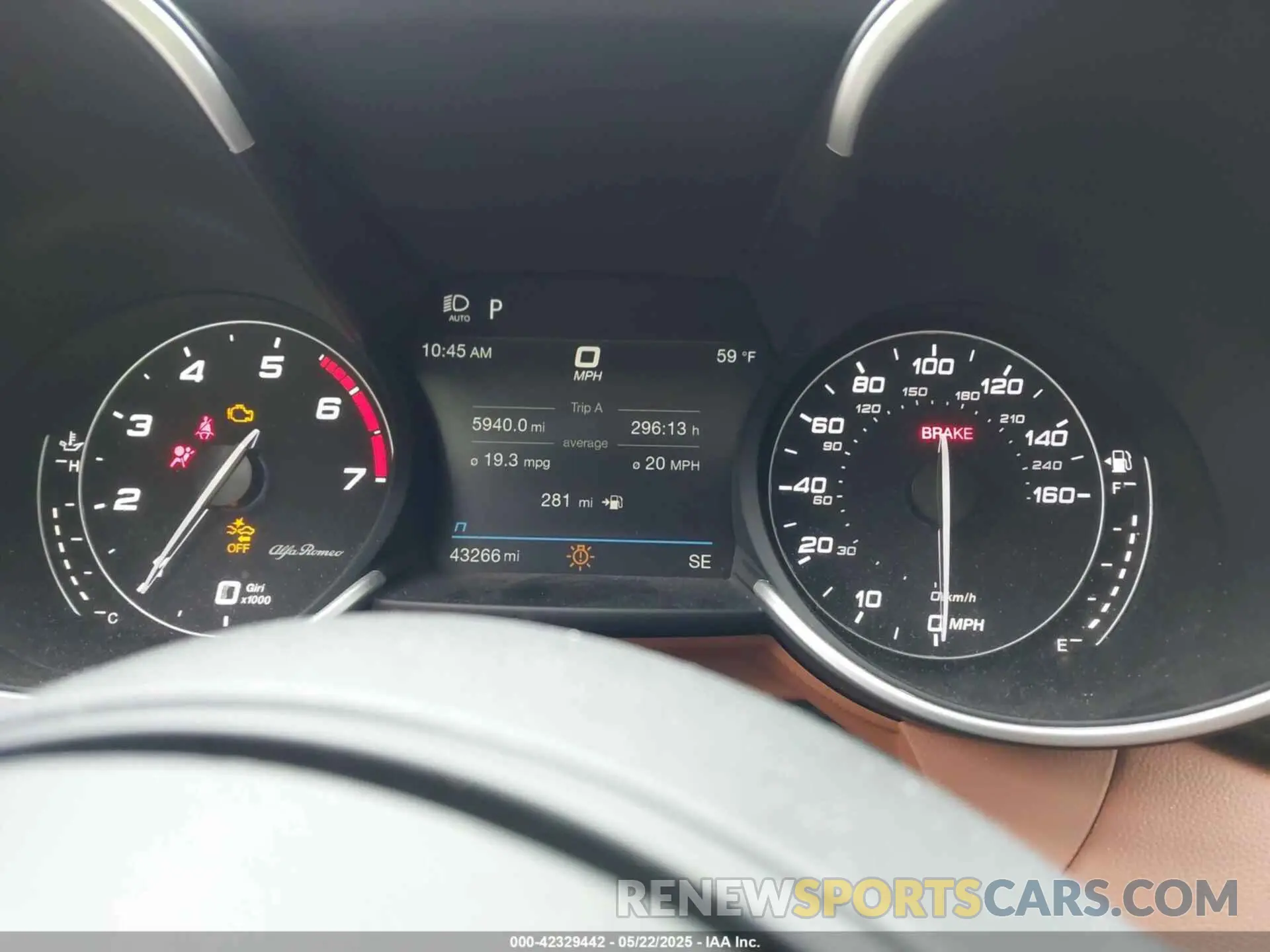 7 fotografías del automóvil dañado ZARFAMBN9M7640461 ALFA ROMEO GIULIA 2021