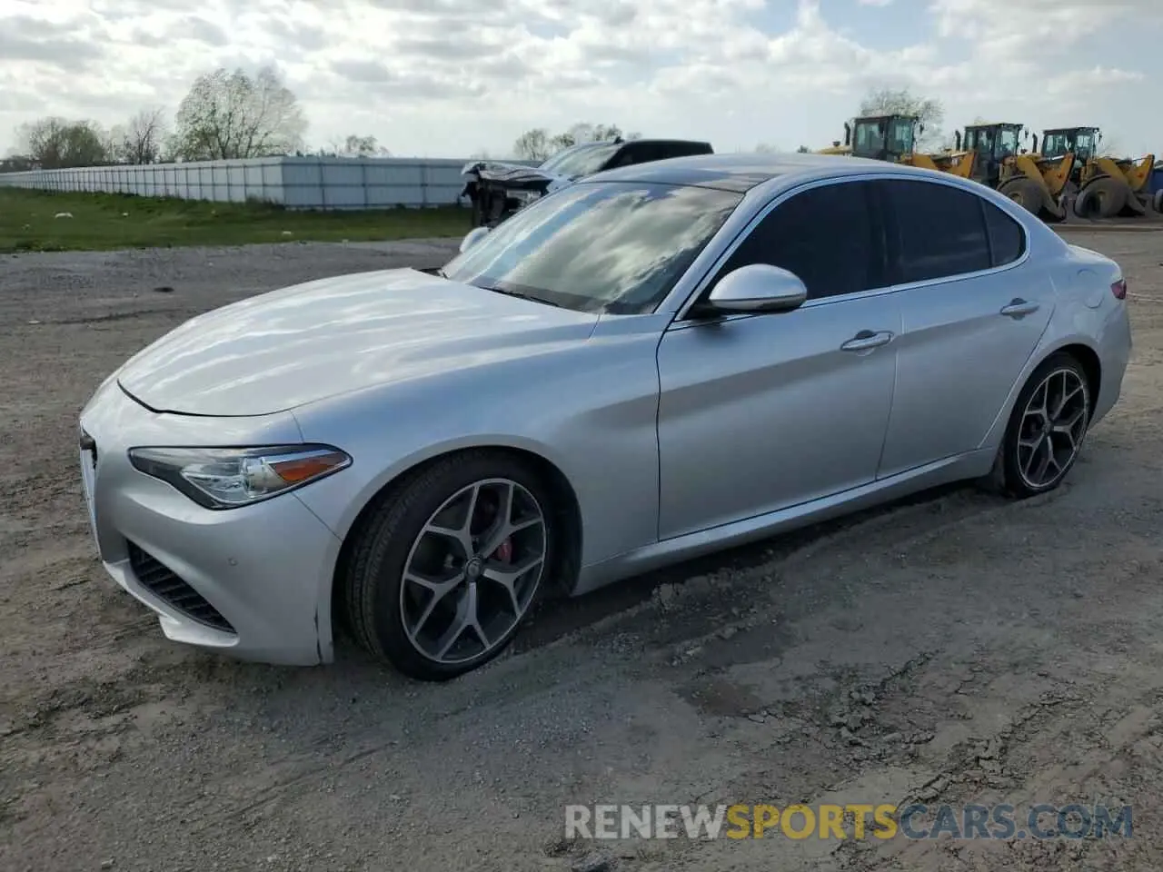 1 fotografías del automóvil dañado ZARFAMBNXM7639691 ALFA ROMEO GIULIA 2021
