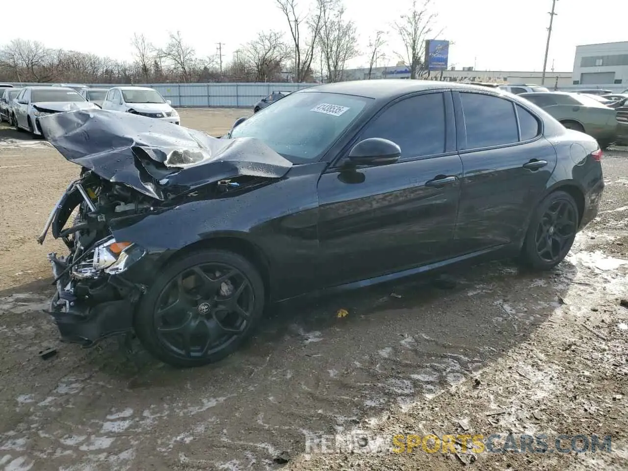 1 fotografías del automóvil dañado ZARFANANXM7648317 ALFA ROMEO GIULIA 2021