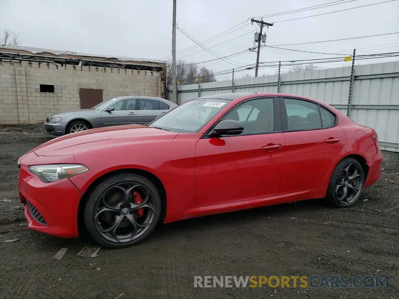 1 fotografías del automóvil dañado ZARFANBN4M7647744 ALFA ROMEO GIULIA 2021