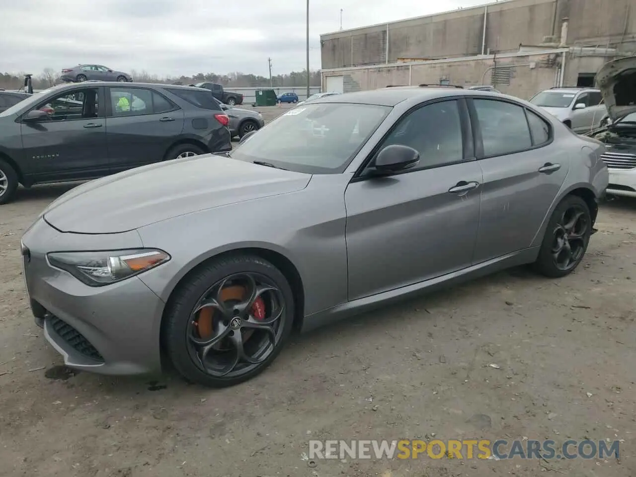 1 fotografías del automóvil dañado ZARFANBN5M7643959 ALFA ROMEO GIULIA 2021