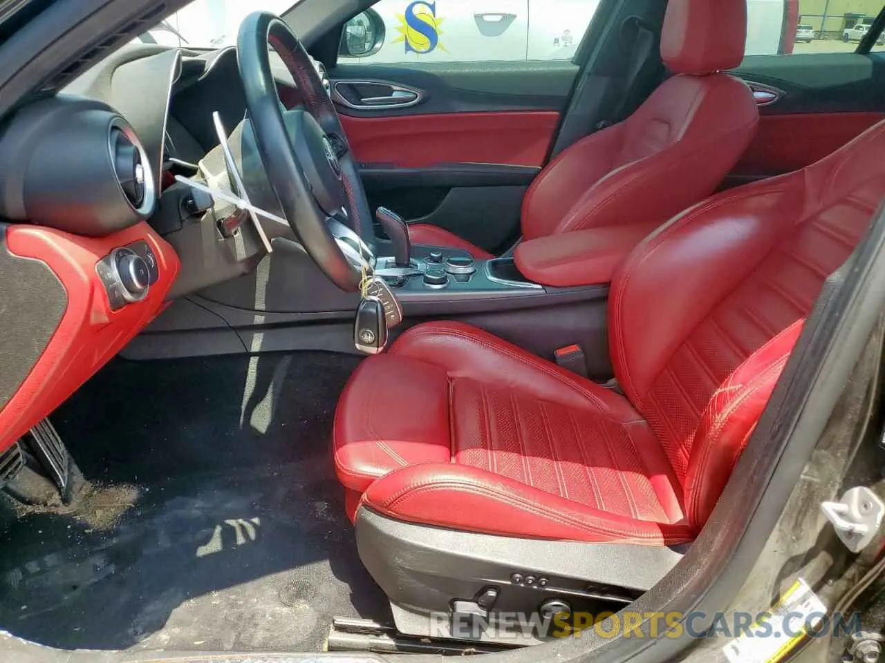7 fotografías del automóvil dañado ZARFANBN7M7643882 ALFA ROMEO GIULIA 2021