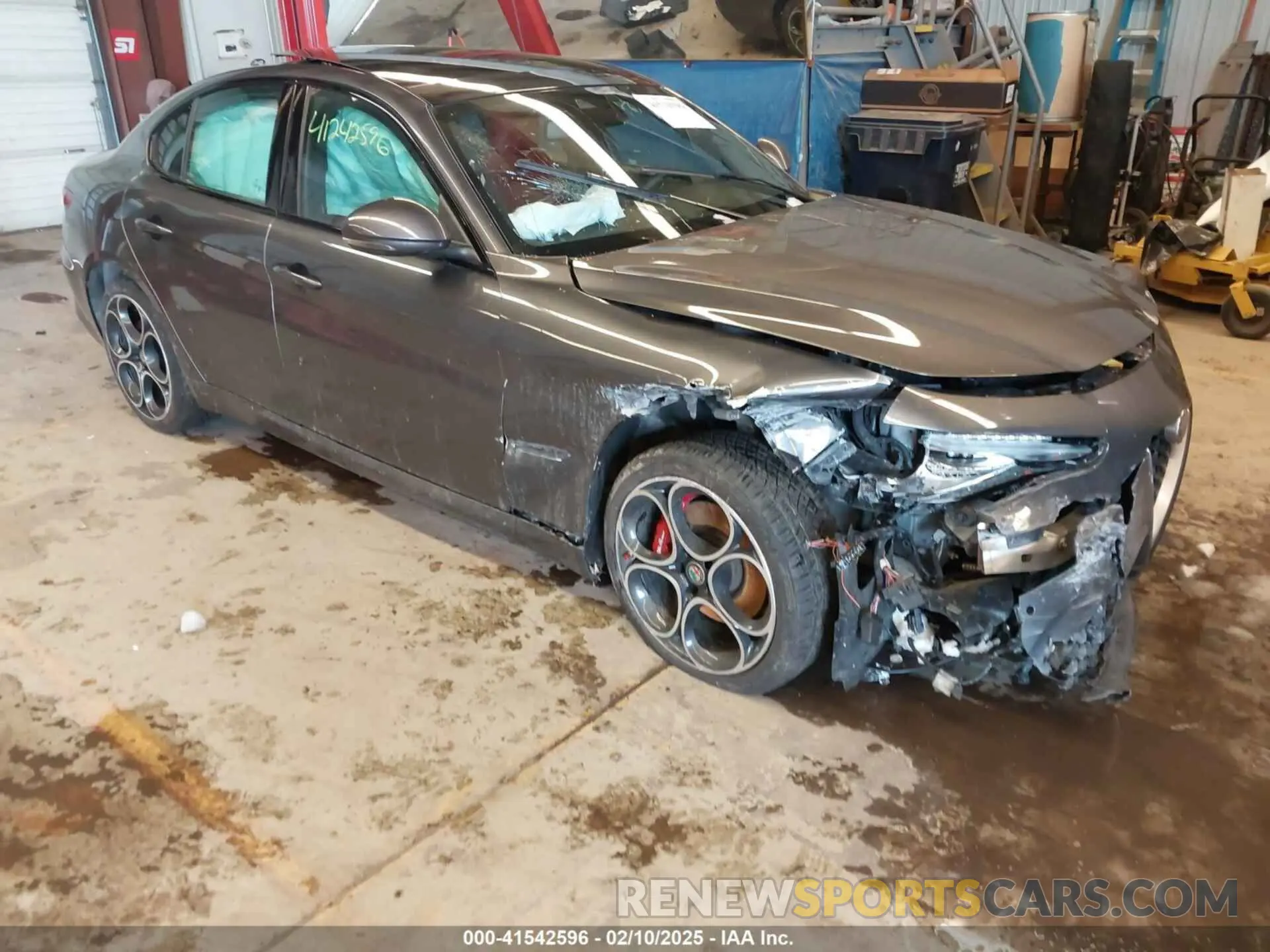1 fotografías del automóvil dañado ZARFANBN9M7641230 ALFA ROMEO GIULIA 2021