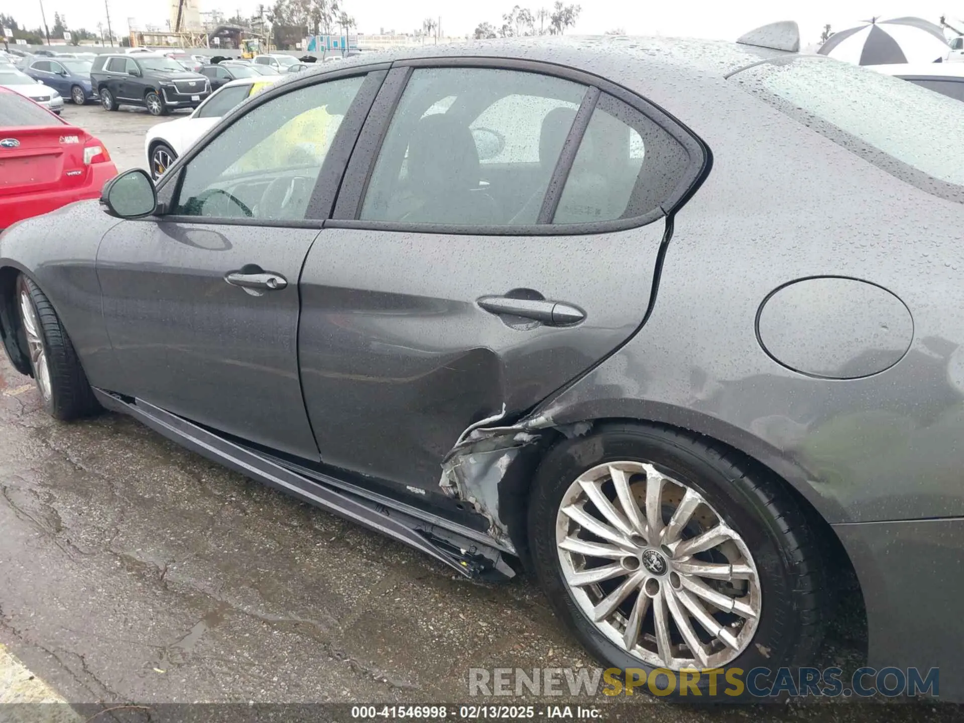 6 fotografías del automóvil dañado ZARFAMAN1N7661999 ALFA ROMEO GIULIA 2022
